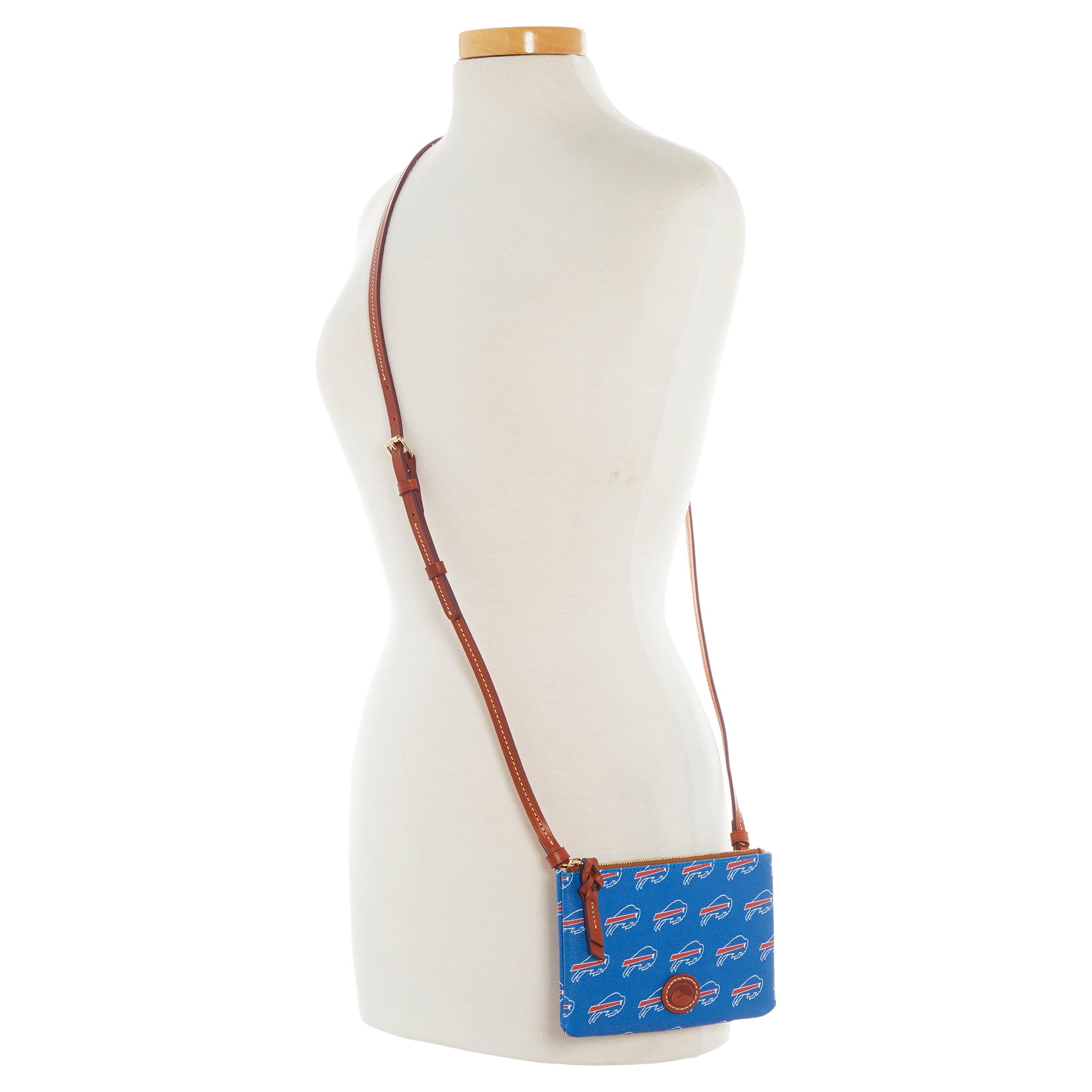Dooney & Bourke Buffalo Bills Top Zip Crossbody Bag