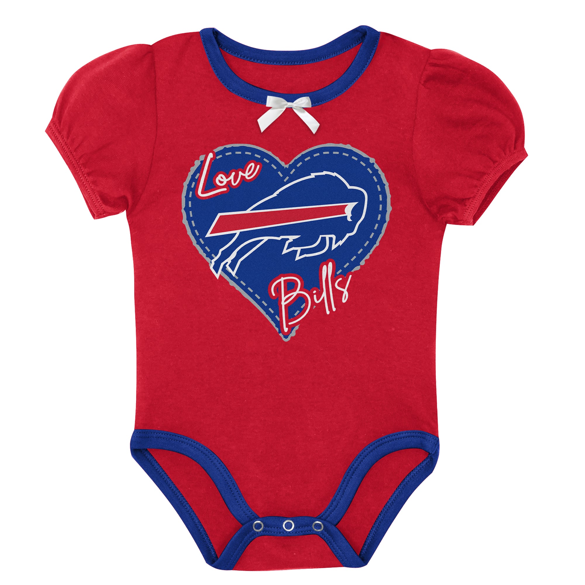 Ensemble de deux bodies Outerstuff Royal Buffalo Bills Star Power pour bébé fille