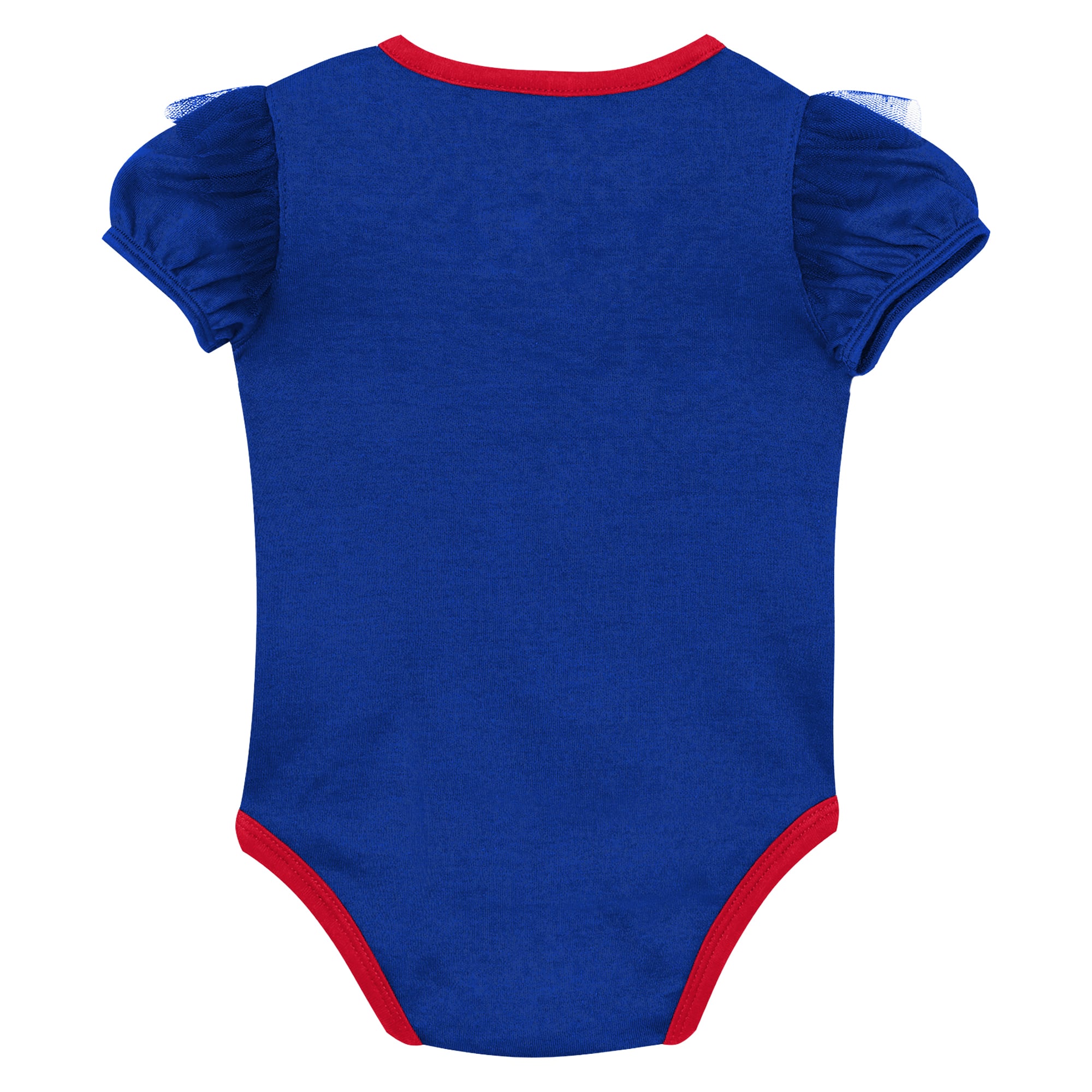 Girls Infant Outerstuff Royal Buffalo Bills Three-Piece Fumble Fairy Bodysuit, Pants & Headband Set