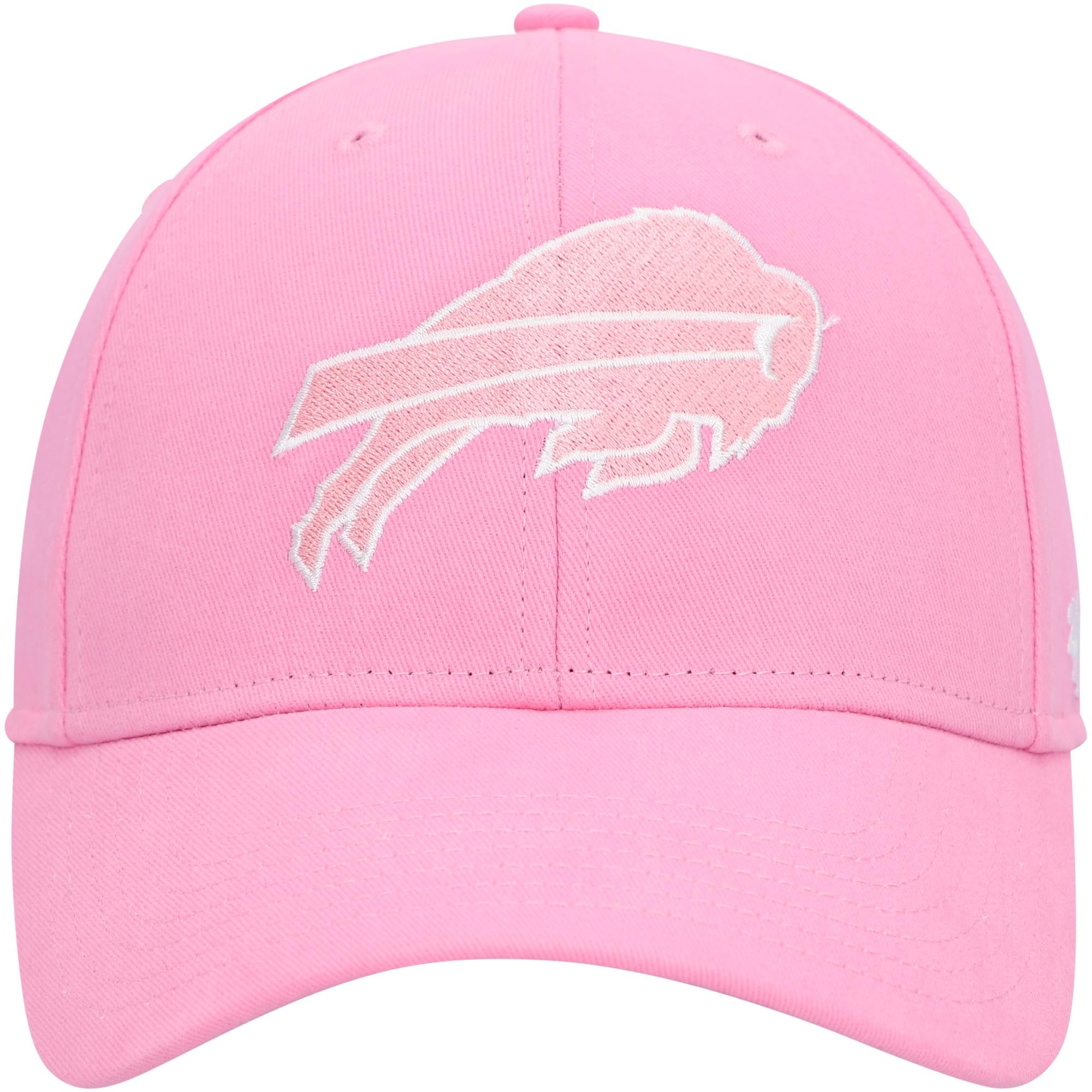 Girls Youth '47 Pink Buffalo Bills Rose MVP Adjustable Hat