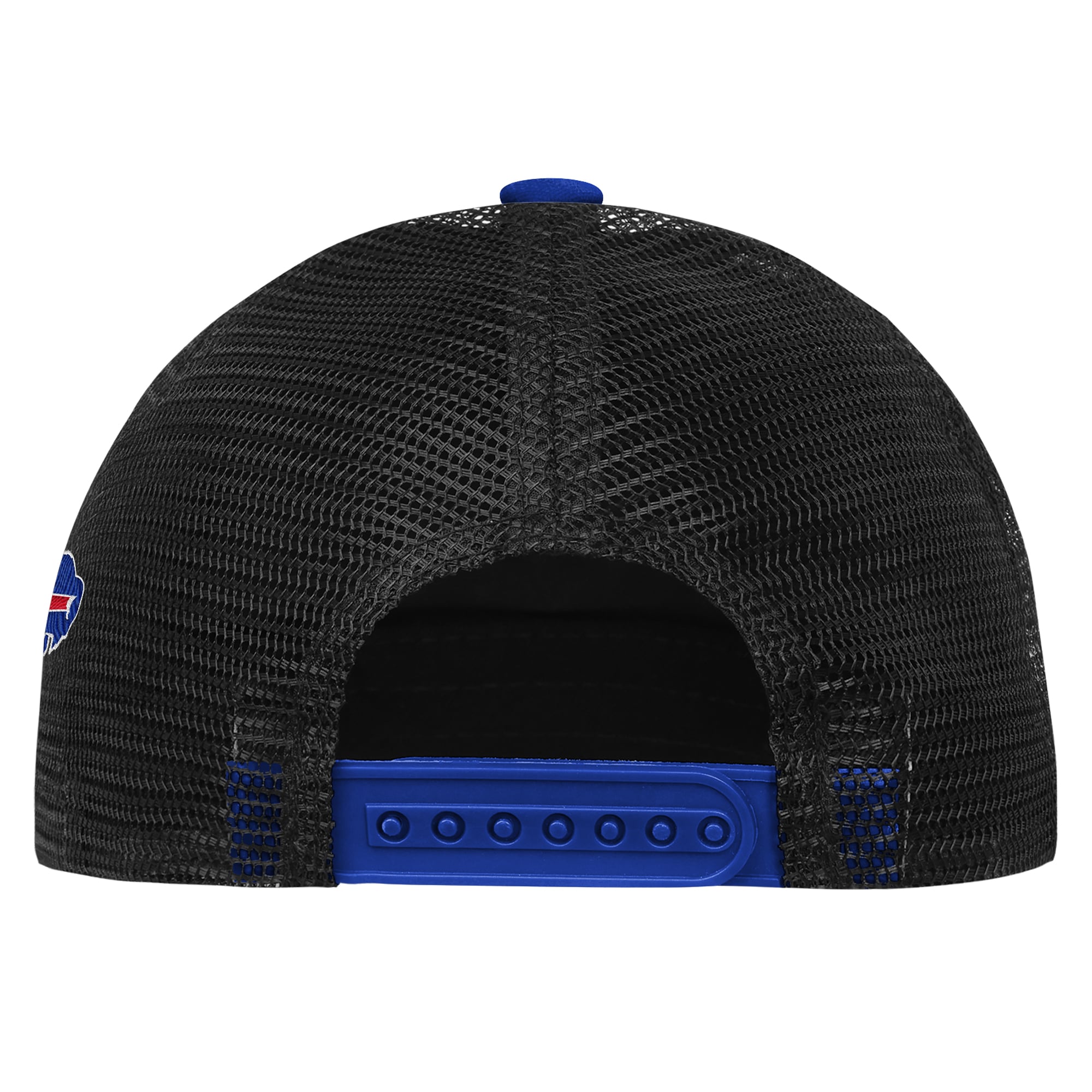 Girls Youth Outerstuff Royal Buffalo Bills Bling Adjustable Trucker Hat