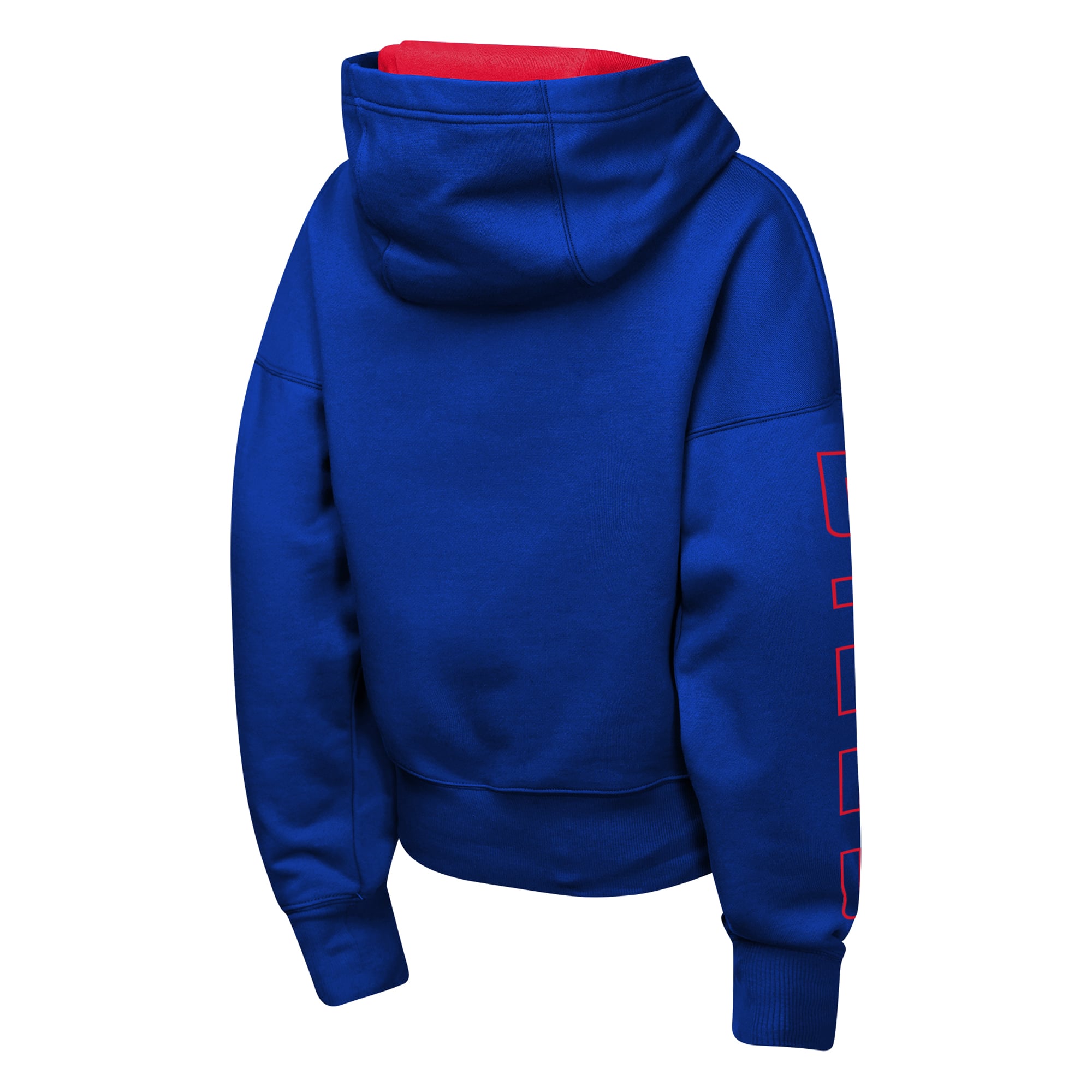 Sweat à capuche Outerstuff Royal Buffalo Bills Miss Tailgate blocs de couleurs pour filles