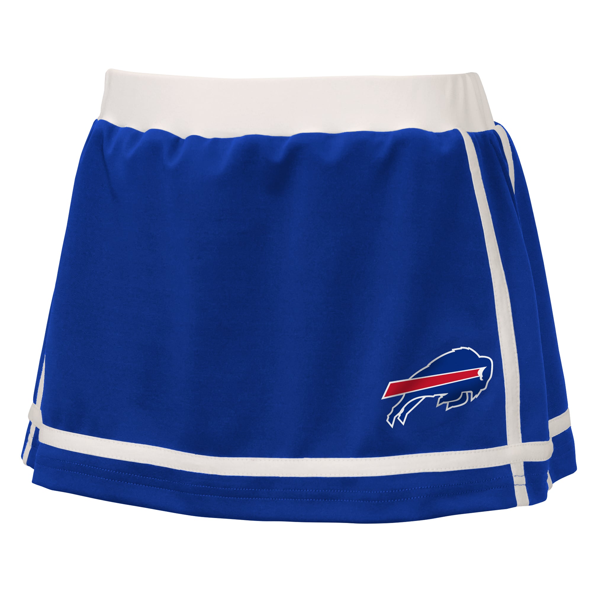 Girls Youth WEAR by Erin Andrews  Blue Buffalo Bills Special Teams Striped Skort