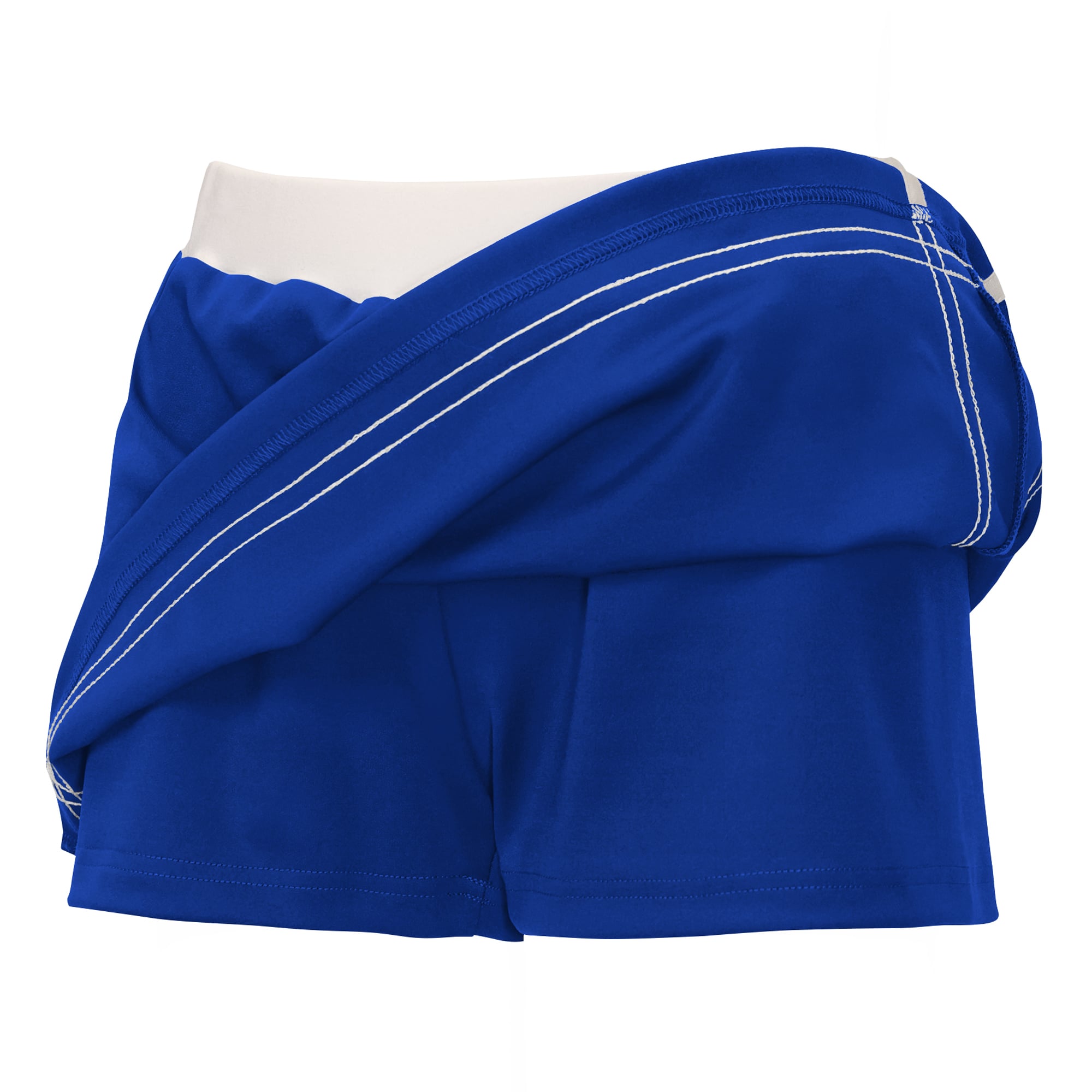 Girls Youth WEAR by Erin Andrews  Blue Buffalo Bills Special Teams Striped Skort