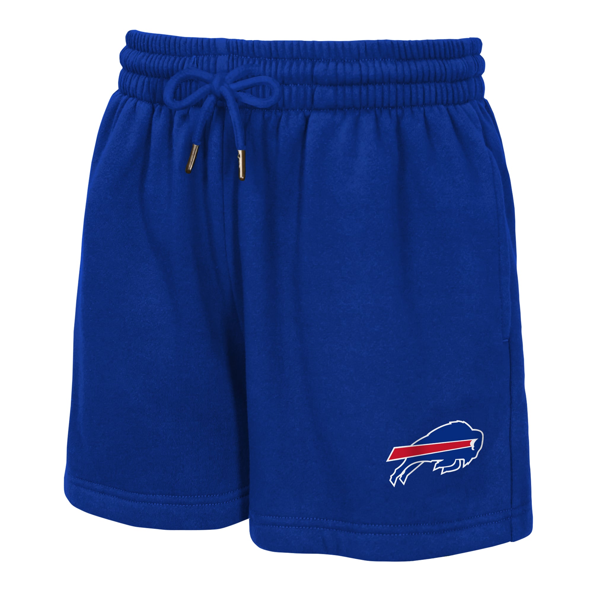 Ensemble sweat-shirt à col en V et short polaire Red Zone des Royal Buffalo Bills pour jeunes filles par Erin Andrews