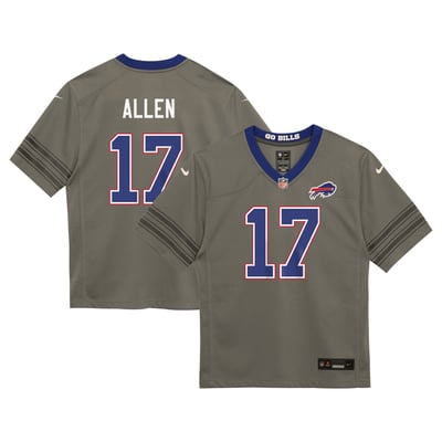 Josh Allen Buffalo Bills Nike Infant Nickel City Game Jersey - Gray