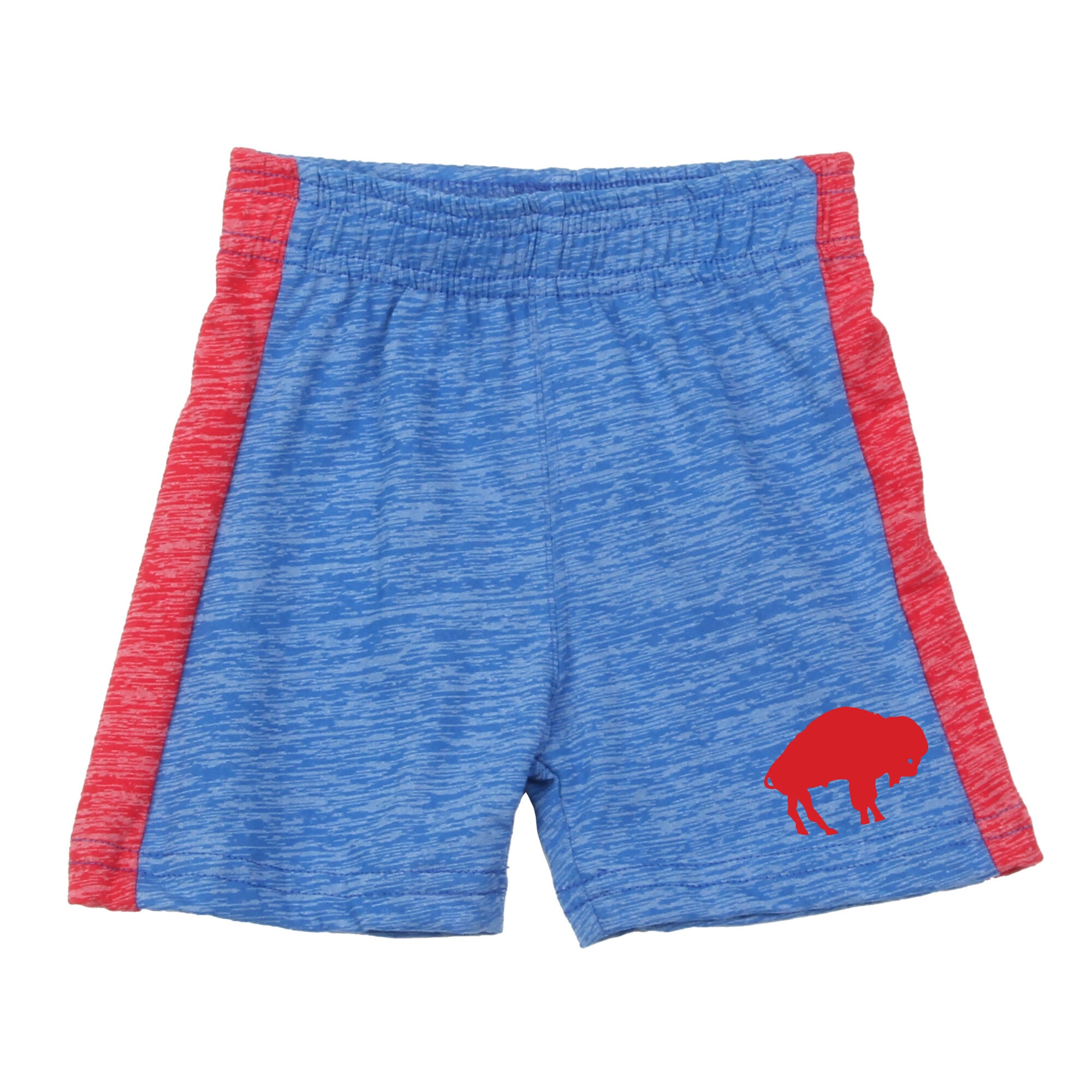Ensemble body et short pour bébé Wes & Willy rouge/royal Buffalo Bills Cloudy Yard Hopper