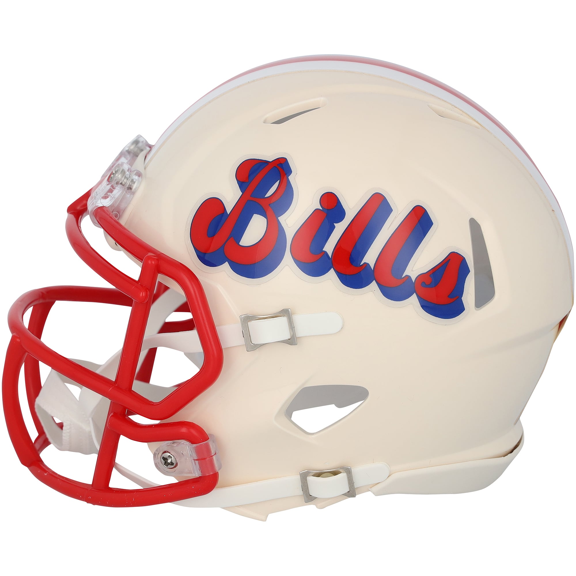 Jim Kelly Buffalo Bills Autographed Riddell Retro Speed Mini Helmet