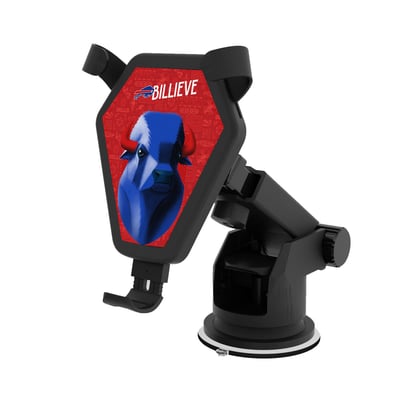 Buffalo Bills Keyscaper Wireless Car Charger - Black