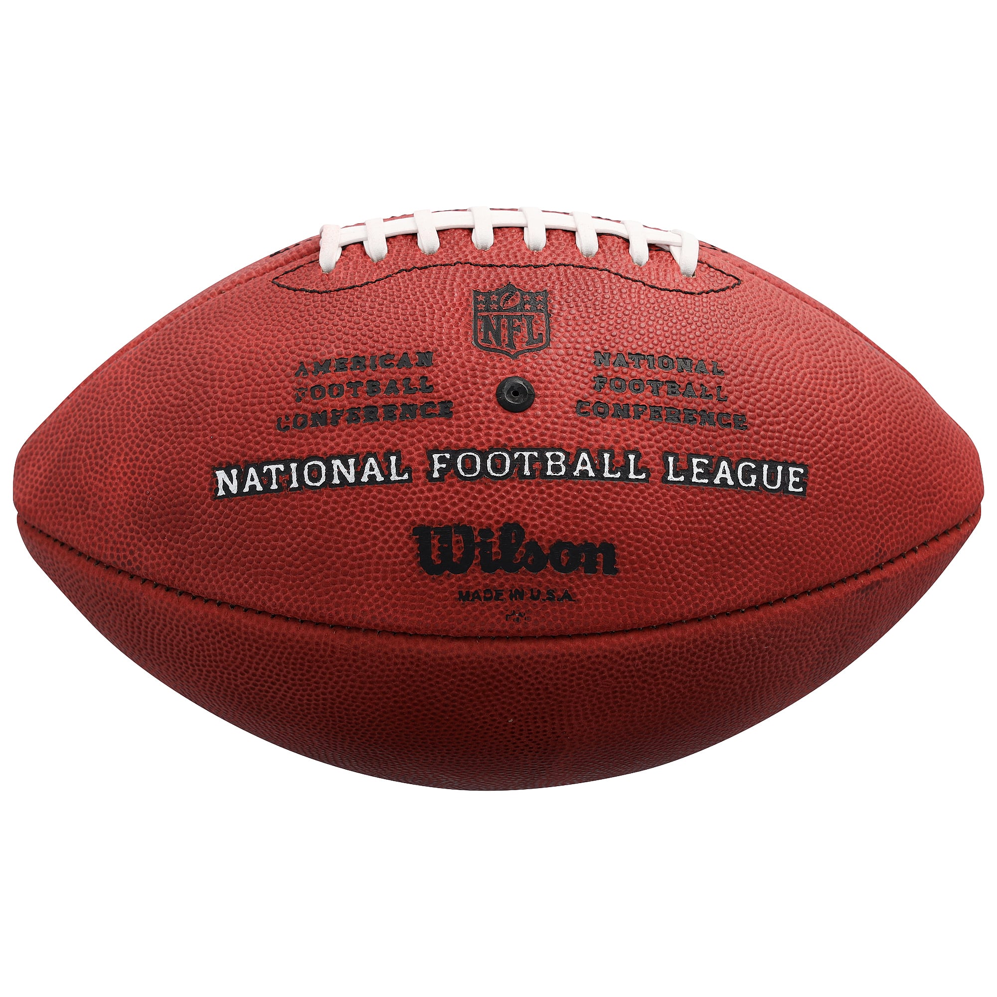 Ballon de football américain Duke en couleur autographié par Khalil Shakir (Buffalo Bills).