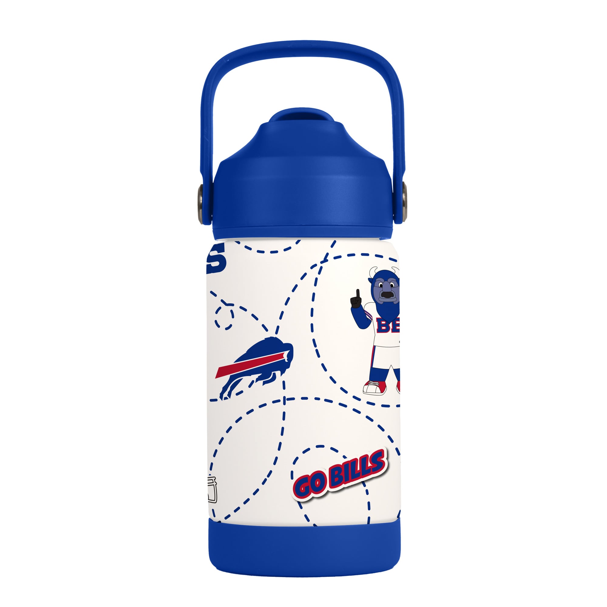 Bouteille mascotte des Buffalo Bills (Logo Brands) de 355 ml