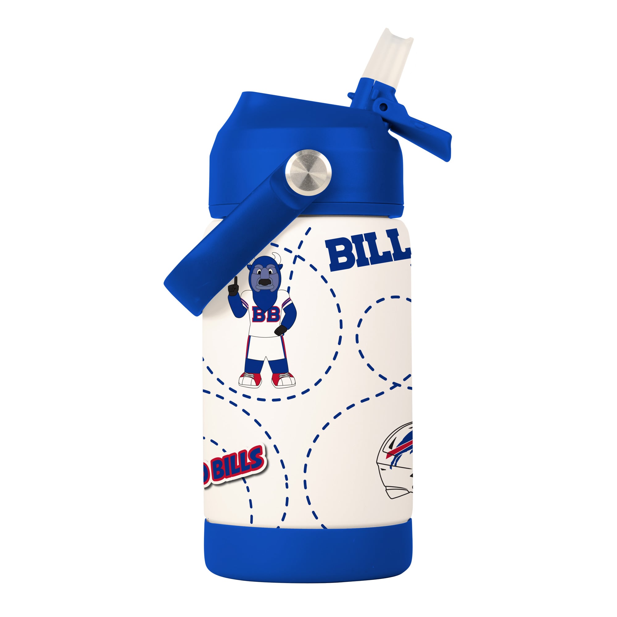 Bouteille mascotte des Buffalo Bills (Logo Brands) de 355 ml