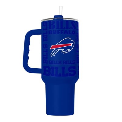  Buffalo Bills Logo Brands 40oz. Replay Powder Coat Tumbler