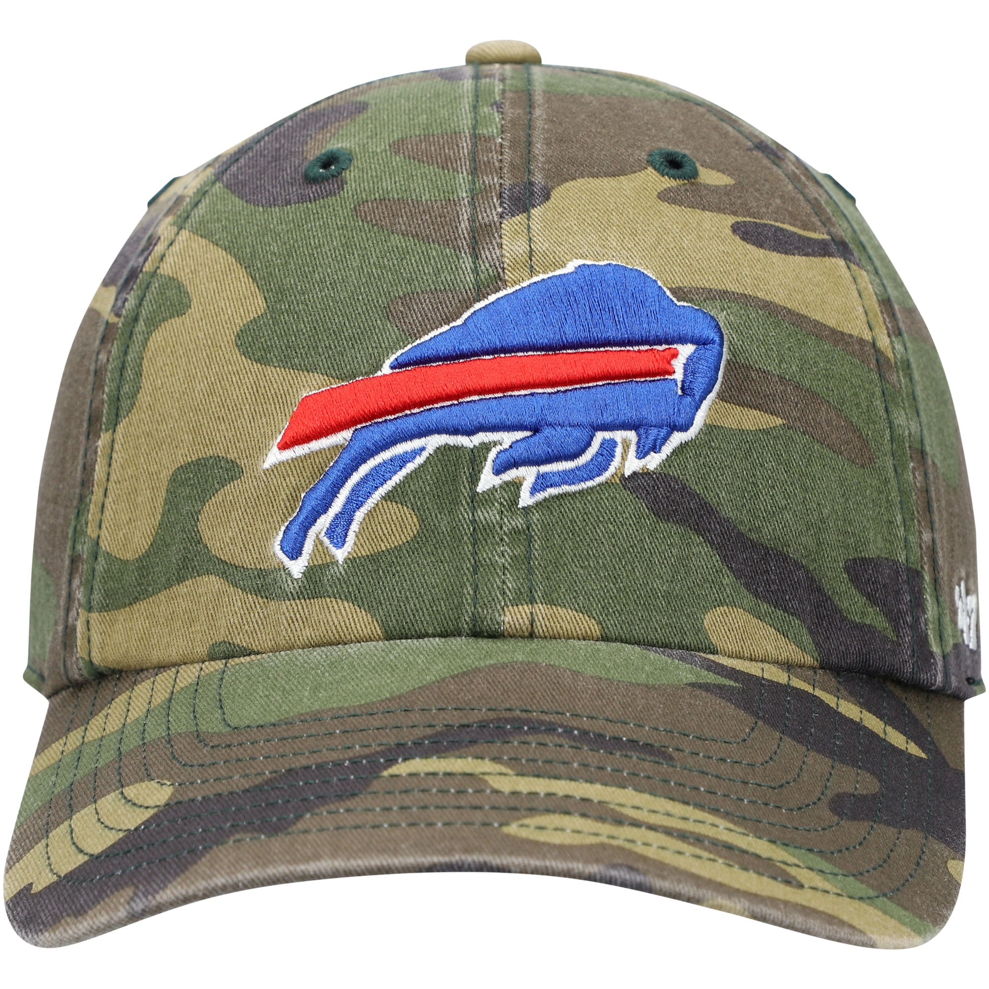 Casquette ajustable pour homme '47 Camo Buffalo Bills Woodland Clean Up