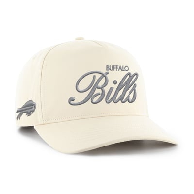 Buffalo Bills '47 Foundational Script Hitch Adjustable Hat - Natural