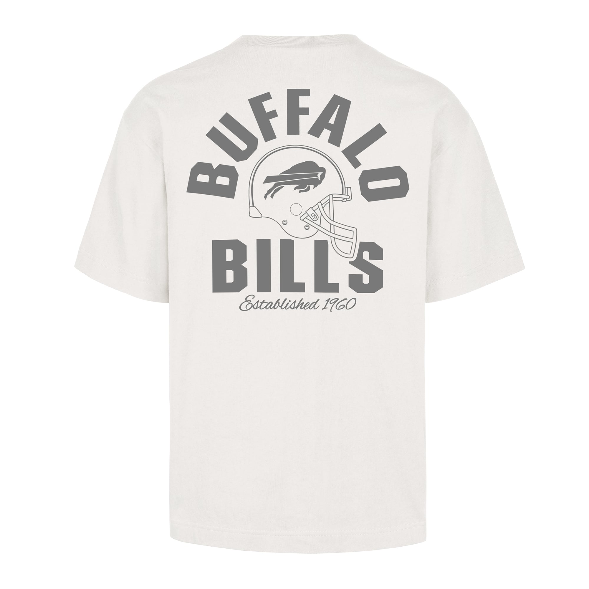 Men's '47 Off White Buffalo Bills Photon Dust Foundation T-Shirt