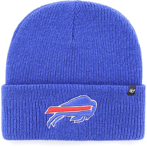 Bonnet en tricot à revers « Brain Freeze » des Royal Buffalo Bills pour homme, modèle 47