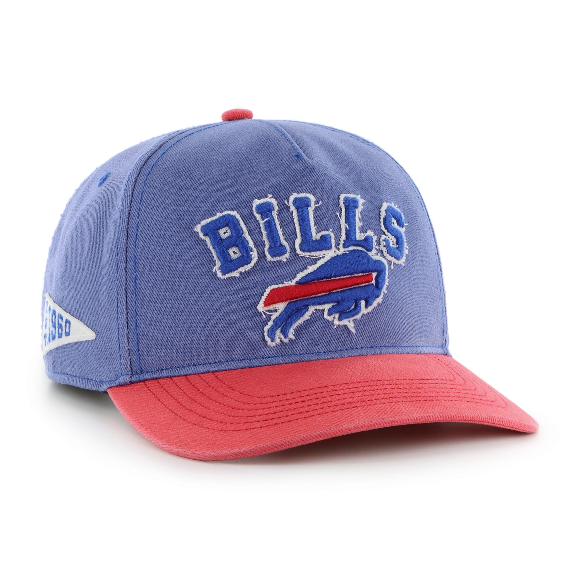 Men's '47 Royal Buffalo Bills Calderwood Well Worn Hitch Adjustable Hat