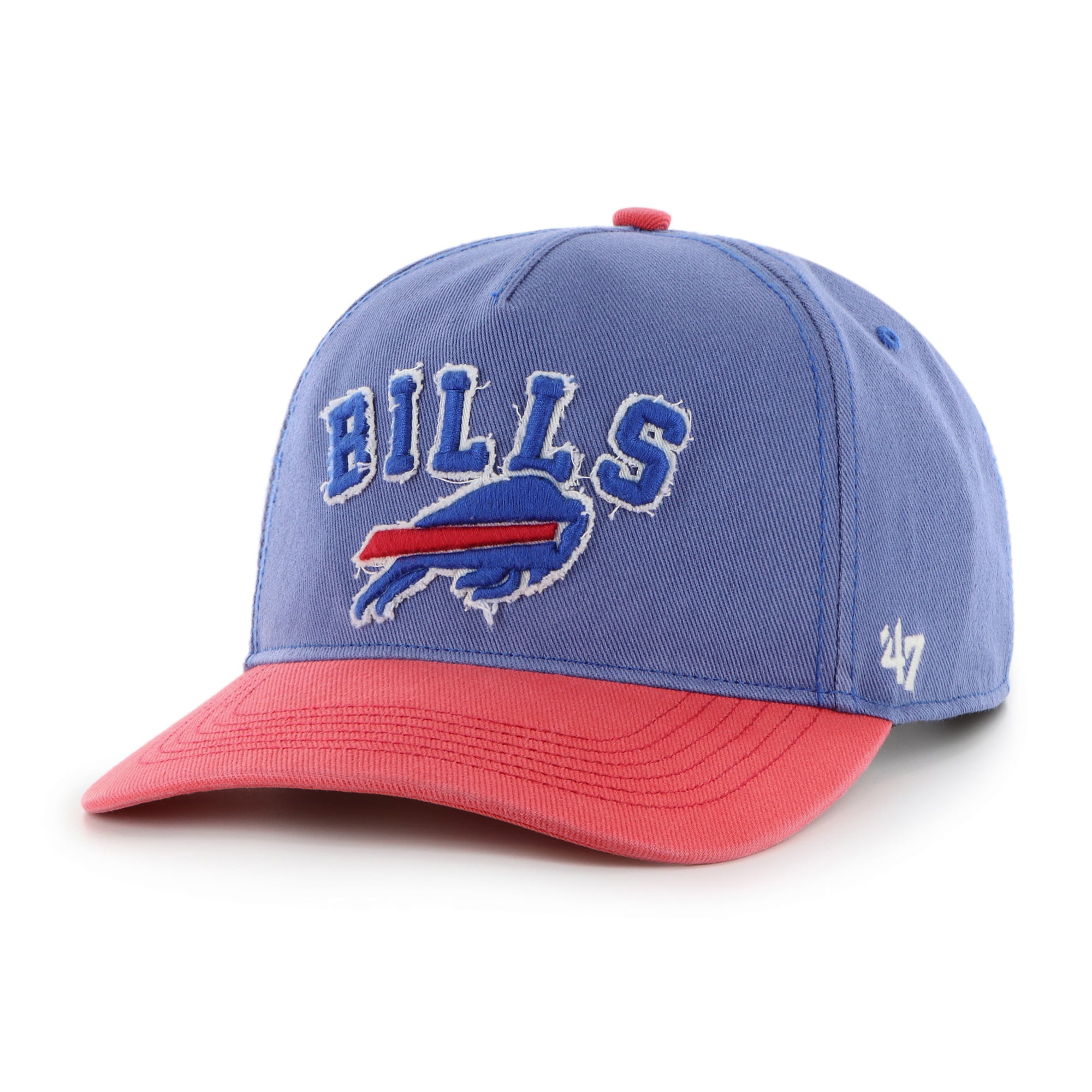 Men's '47 Royal Buffalo Bills Calderwood Well Worn Hitch Adjustable Hat