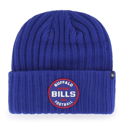  Buffalo Bills '47 Ribbed Snowdrift Cuffed Knit Hat - Royal