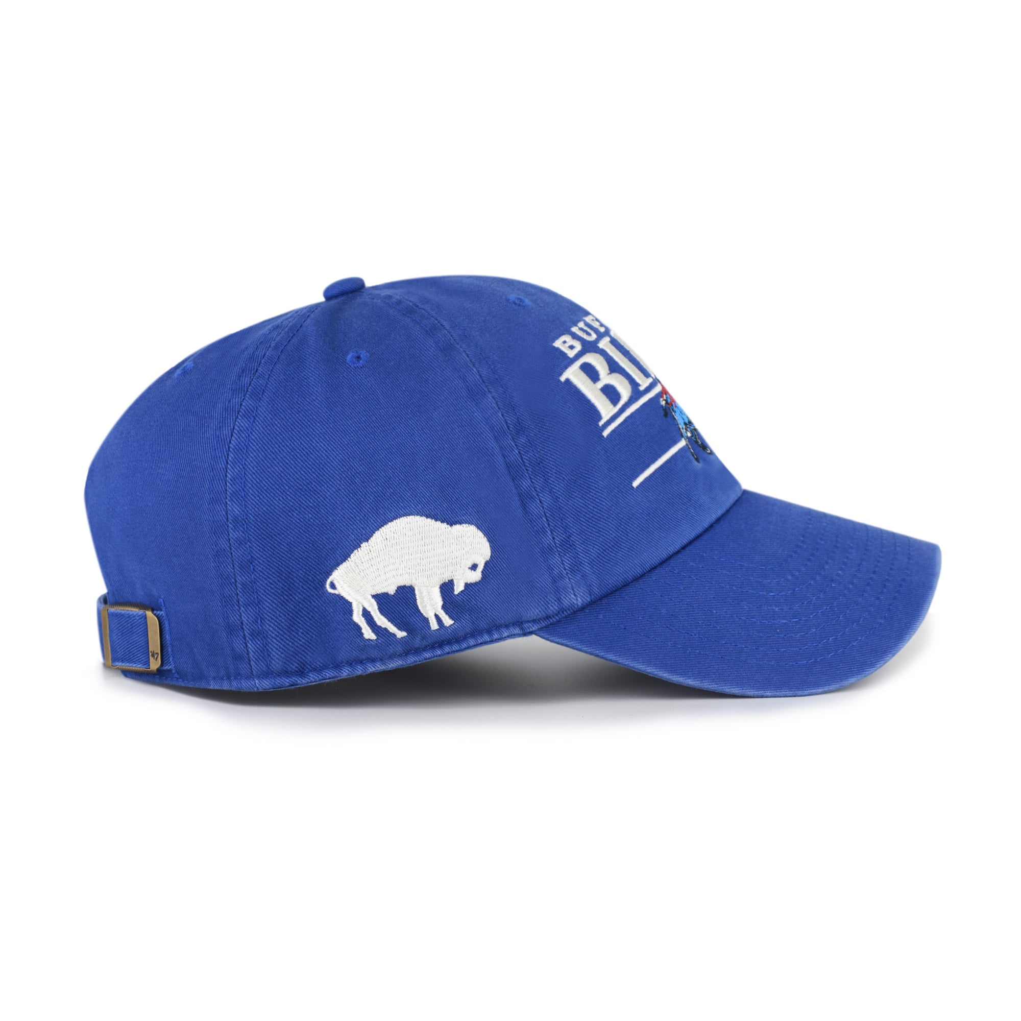 Casquette ajustable homme '47 Royal Buffalo Bills Throwback Graphic Clean Up