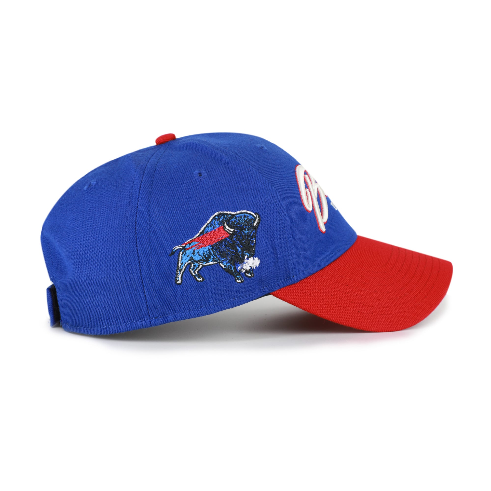 Men's '47 Royal Buffalo Bills Throwback MVP Adjustable Hat