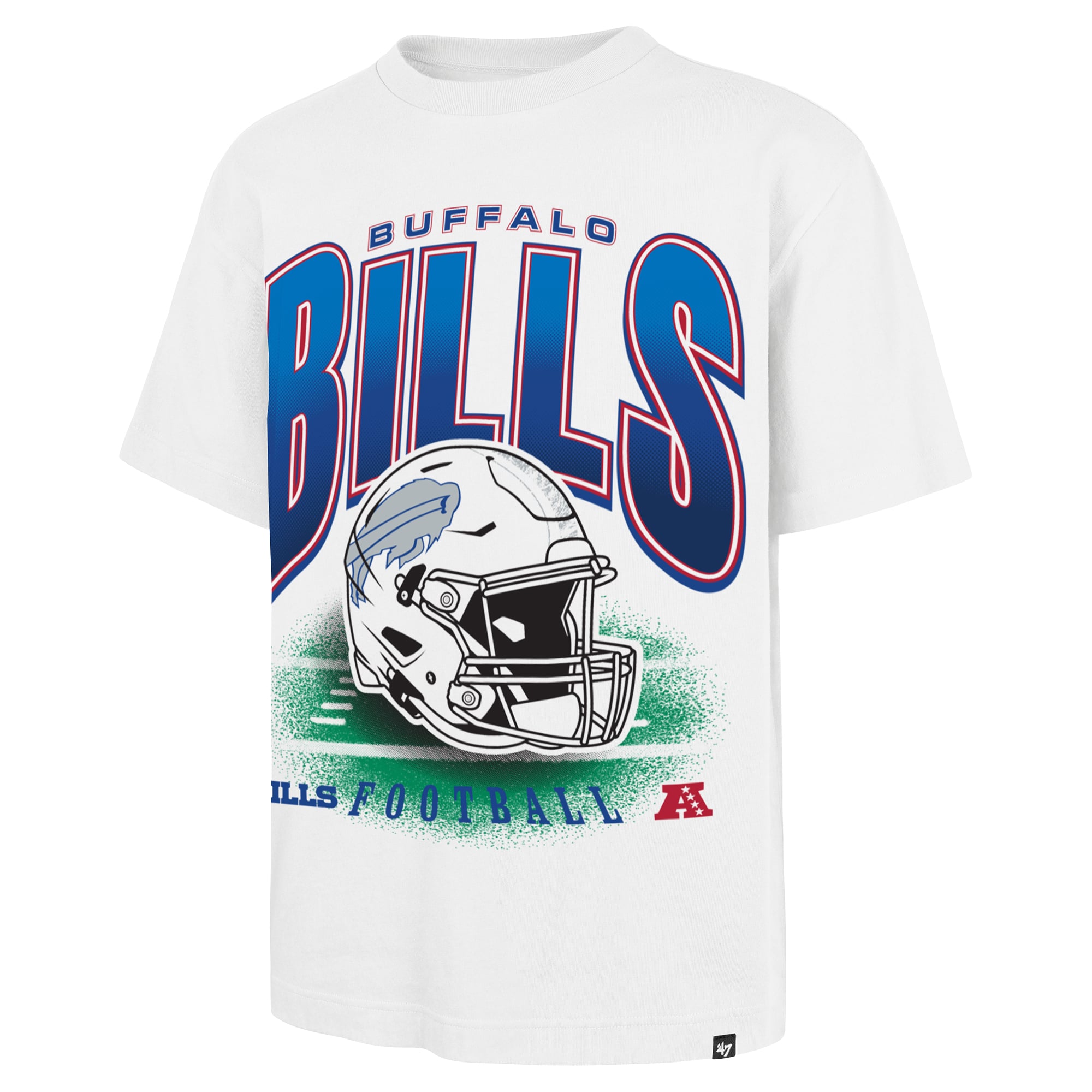T-shirt homme grande taille « 47 White Buffalo Bills Foundation »