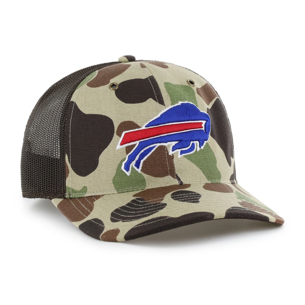 Buffalo Bills Carhartt x '47 Adjustable Trucker Hat - Duck Camo