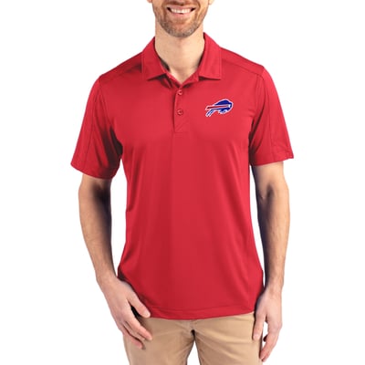 Buffalo Bills Cutter & Buck Prospect Textured Stretch Polo - Red