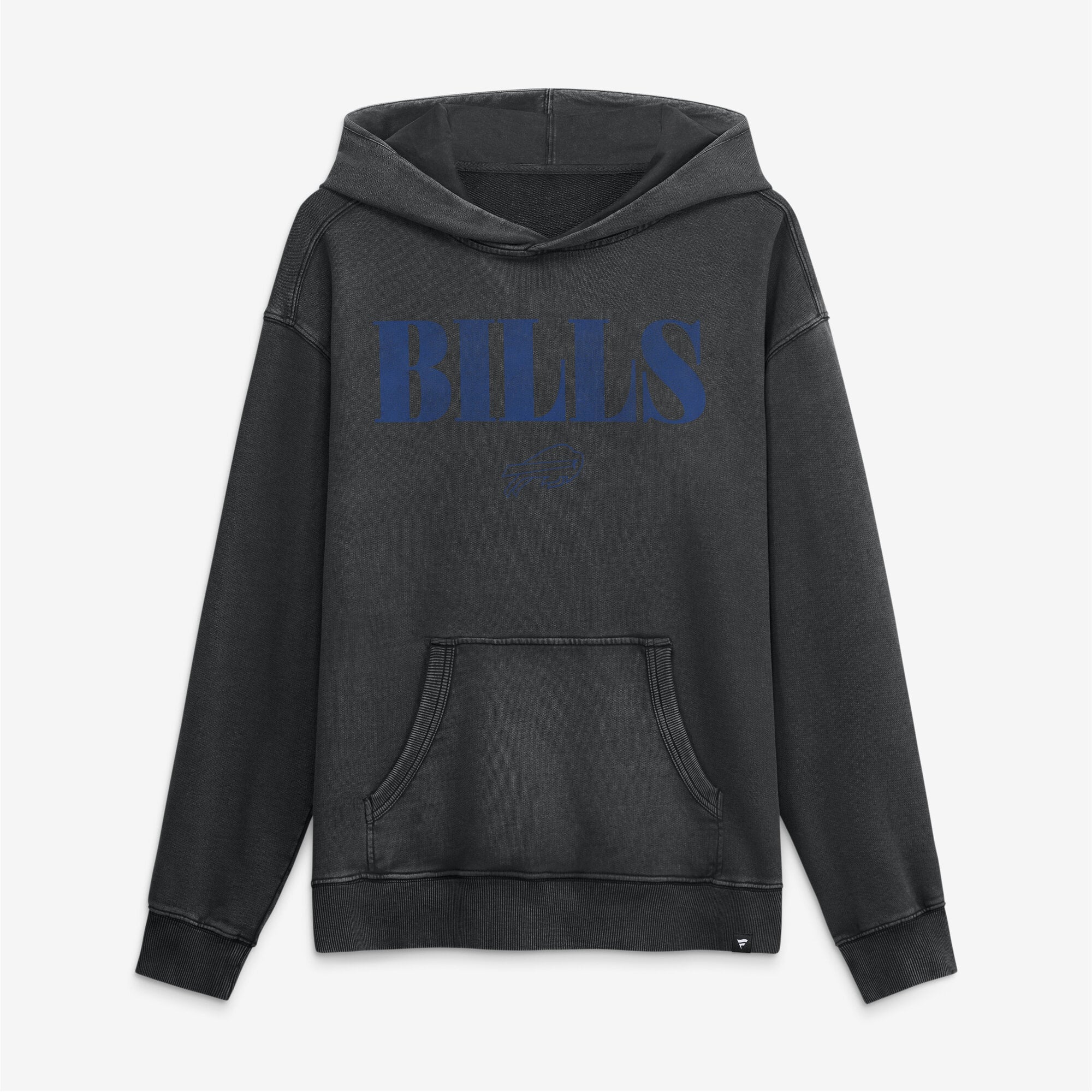 Men's Fanatics Black Buffalo Bills Relaxed Intense Rivalry French Terry Hoodie