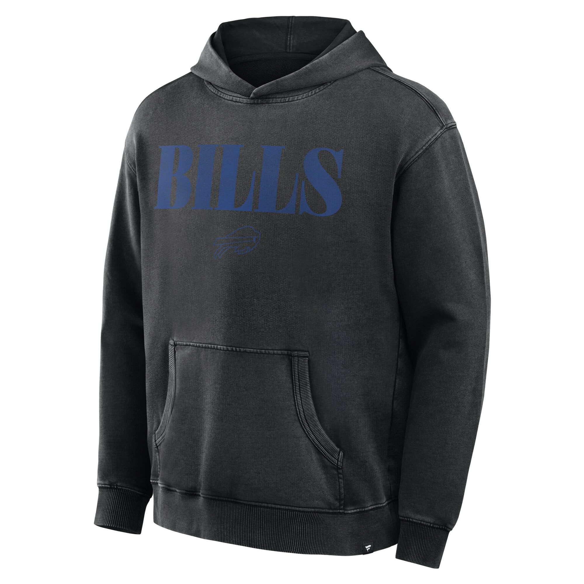 Men's Fanatics Black Buffalo Bills Relaxed Intense Rivalry French Terry Hoodie