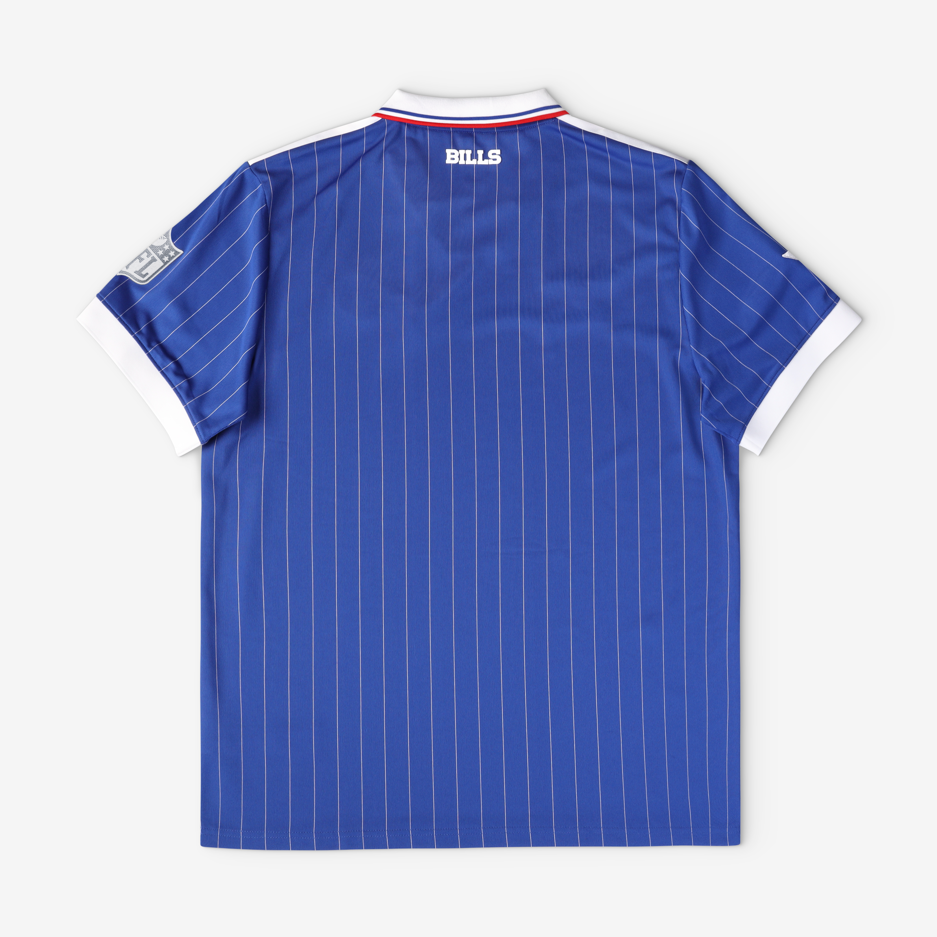 Men's Fanatics Royal Buffalo Bills Football x Collared Fan Top