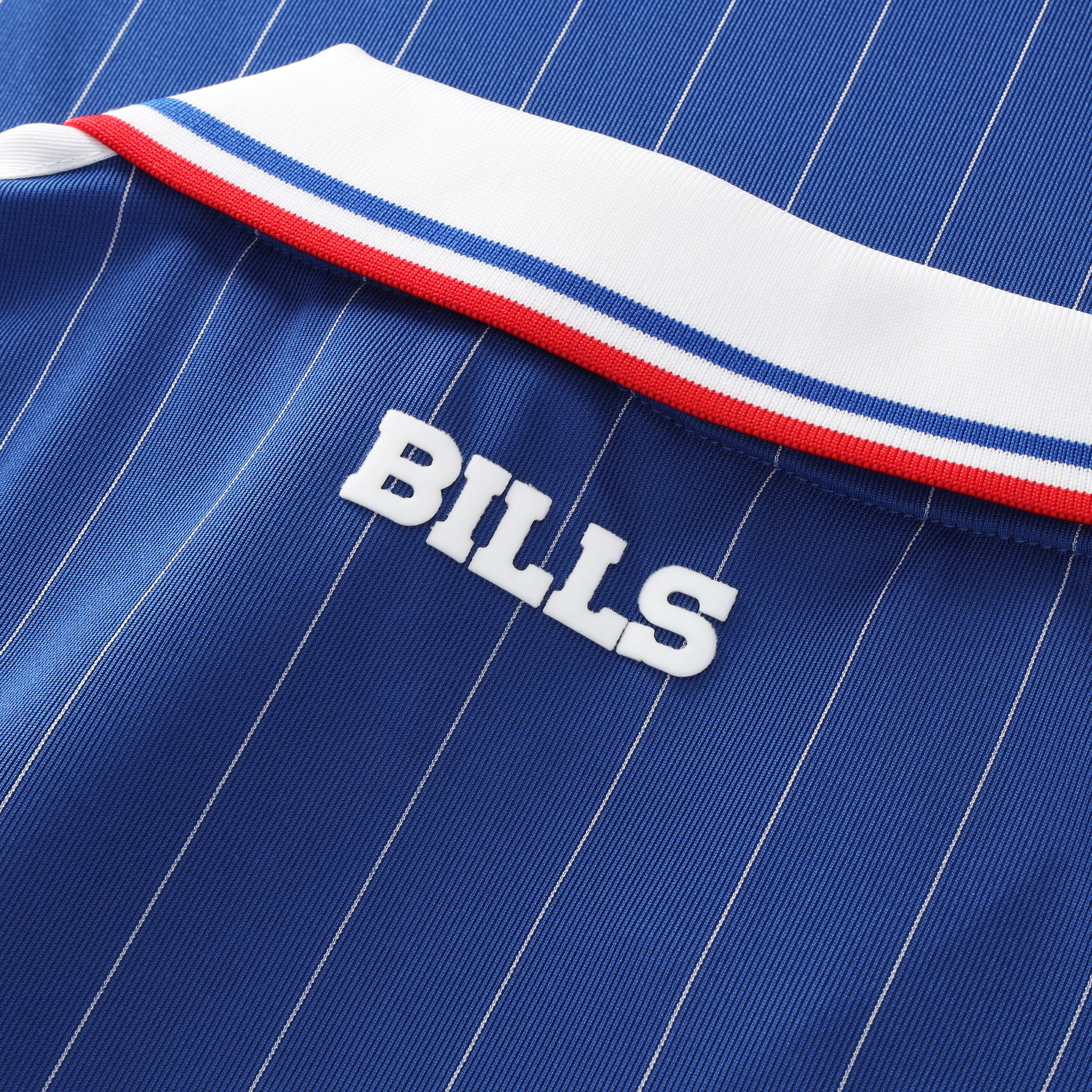 Men's Fanatics Royal Buffalo Bills Football x Collared Fan Top
