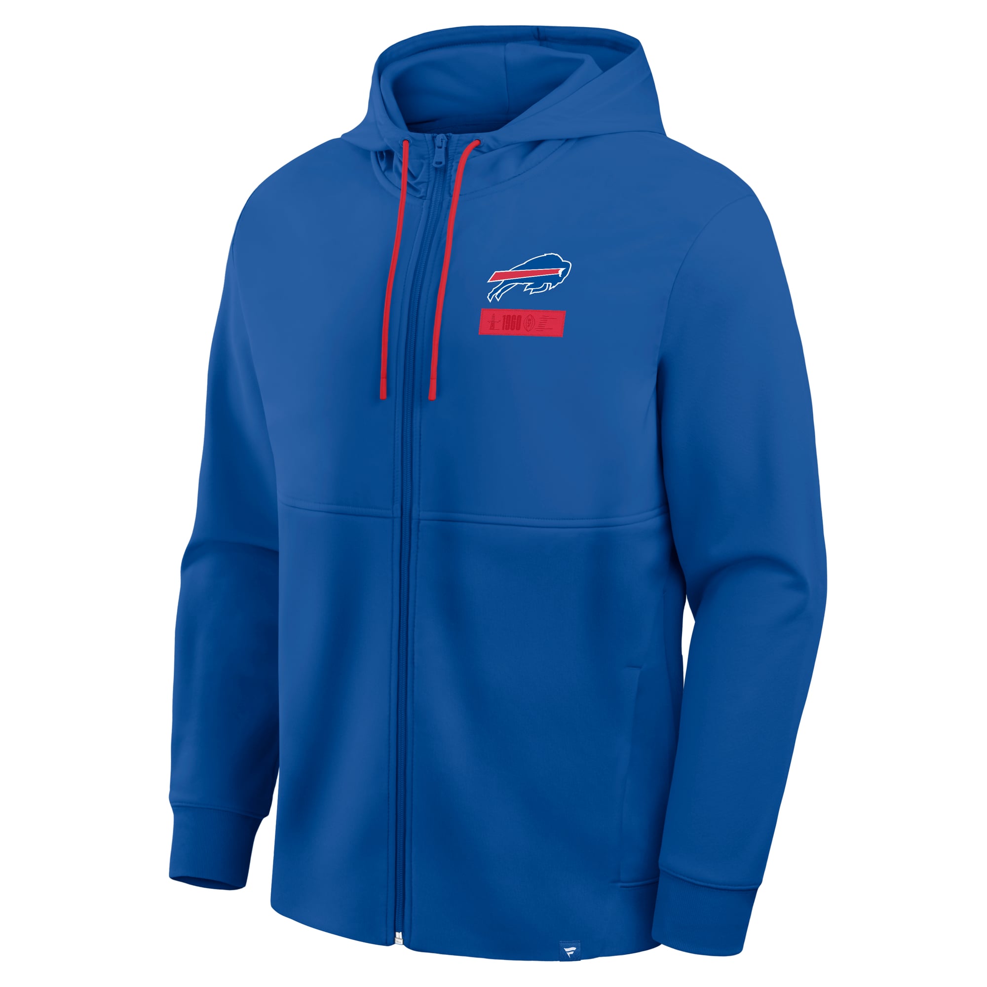 Sweat à capuche zippé Fanatics Royal Buffalo Bills pour homme