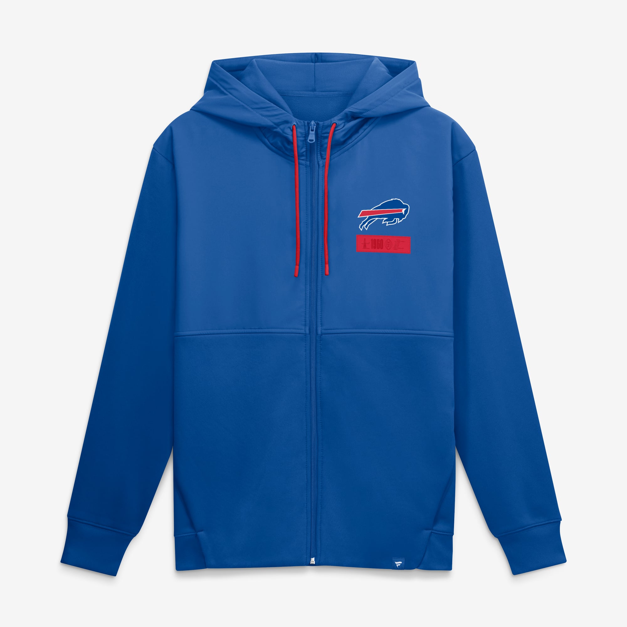 Sweat à capuche zippé Fanatics Royal Buffalo Bills pour homme