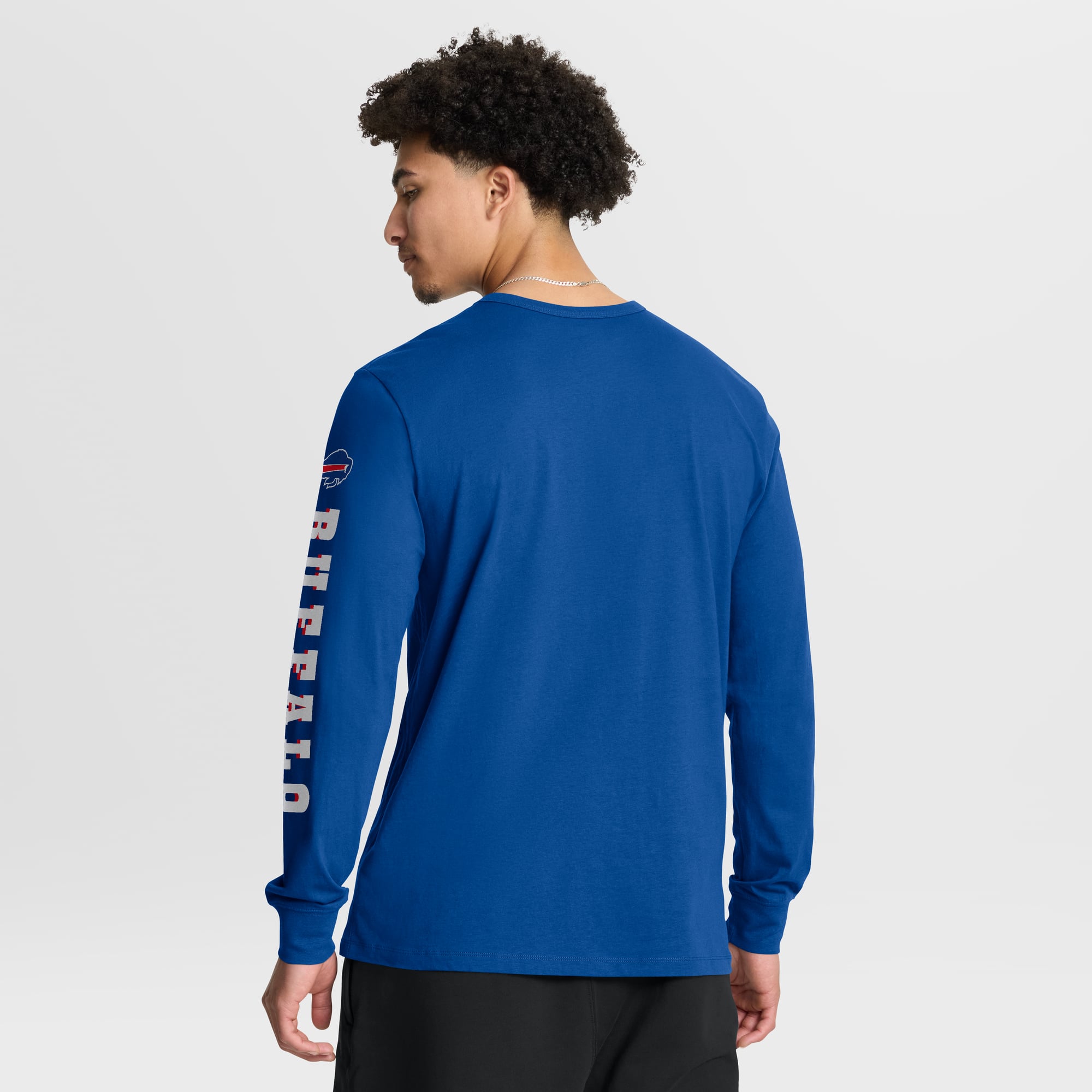 Men's Fanatics Royal Buffalo Bills Hometown Sweep Legacy Long Sleeve T-Shirt