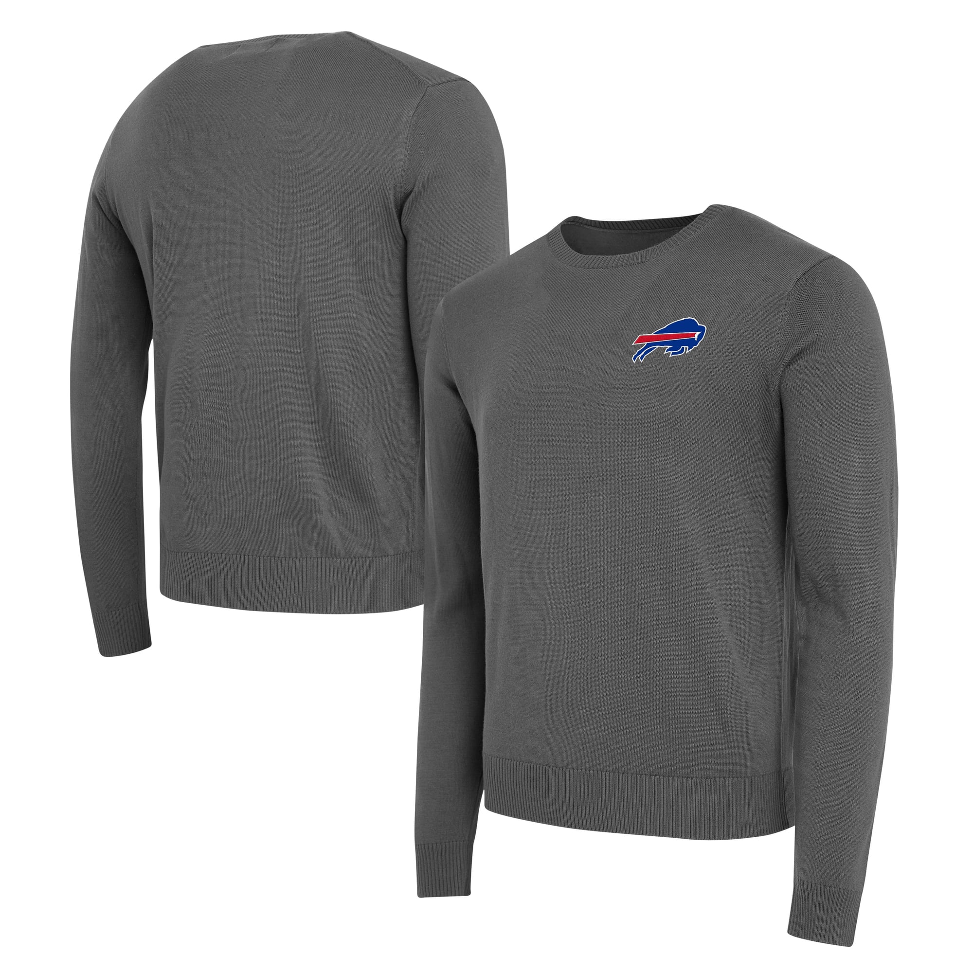Men's J. Palmer Charcoal Buffalo Bills Sweater