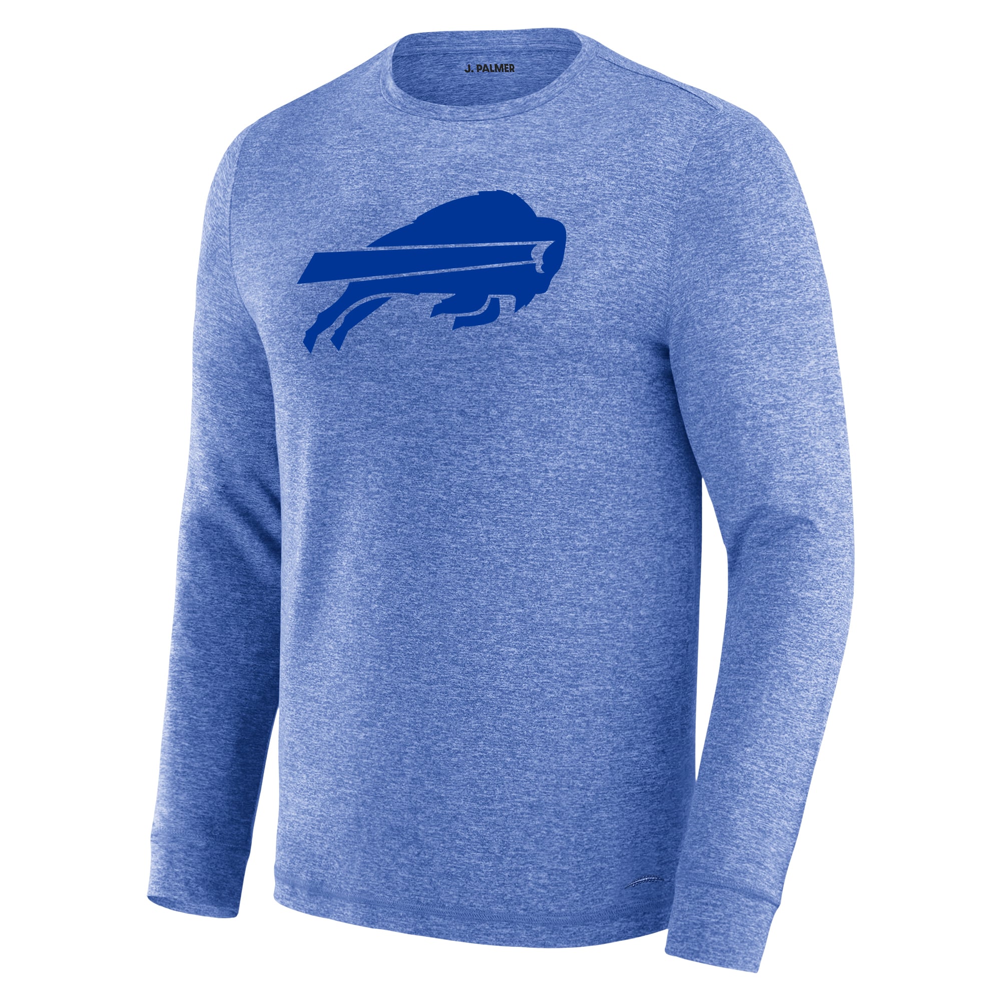 T-shirt à manches longues pour homme J. Palmer Royal Buffalo Bills Four Down