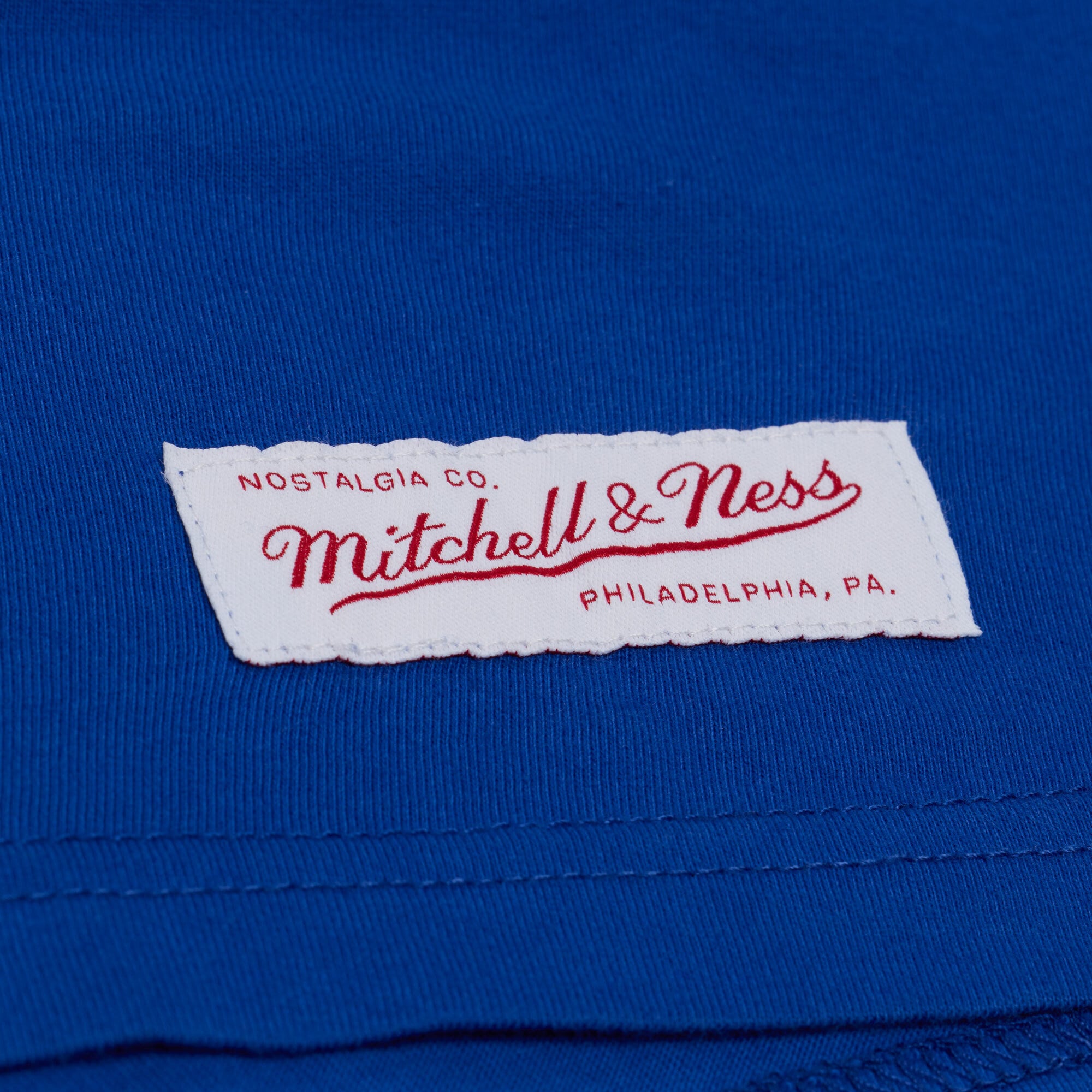 T-shirt à manches courtes Mitchell & Ness Royal Buffalo Bills Core Essentials Street Graphic pour homme