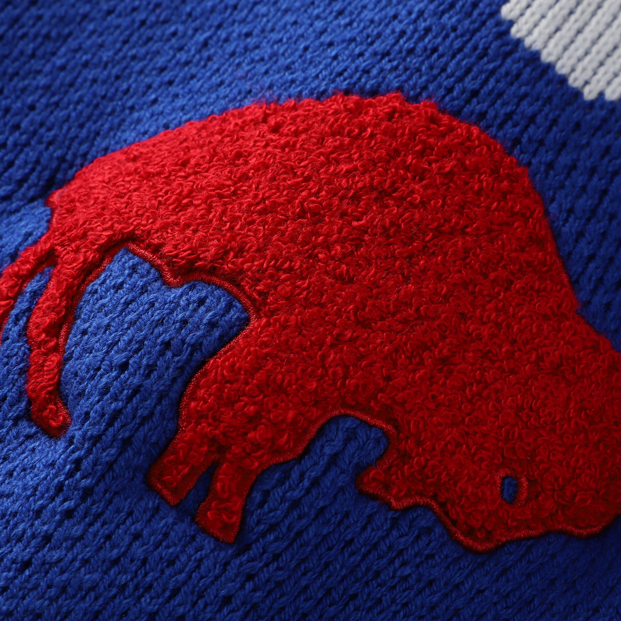Men's Mitchell & Ness Royal Buffalo Bills Head Coach Sweater