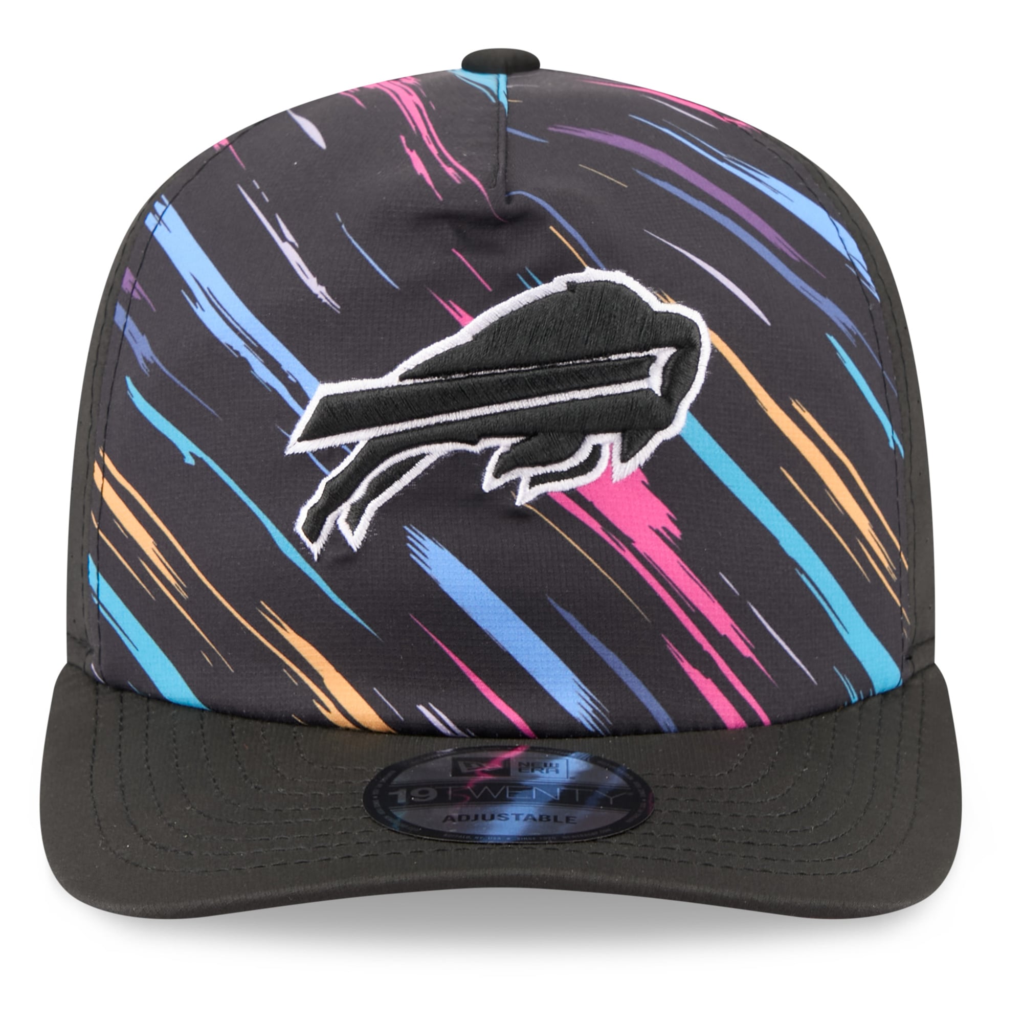Men's New Era Black Buffalo Bills 2026 NFL Crucial Catch 19TWENTY Adjustable Hat