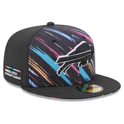 Buffalo Bills New Era 2026 NFL Crucial Catch 59FIFTY Fitted Hat - Black