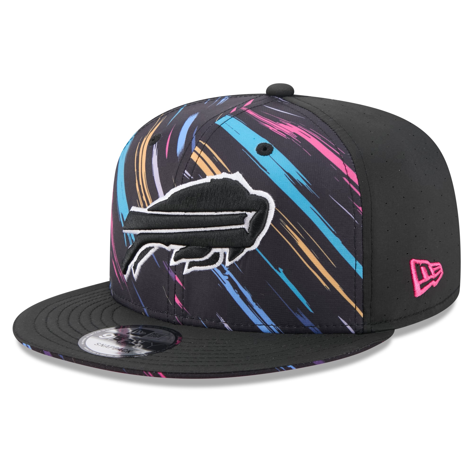 Men's New Era Black Buffalo Bills 2026 NFL Crucial Catch 9FIFTY Snapback Hat