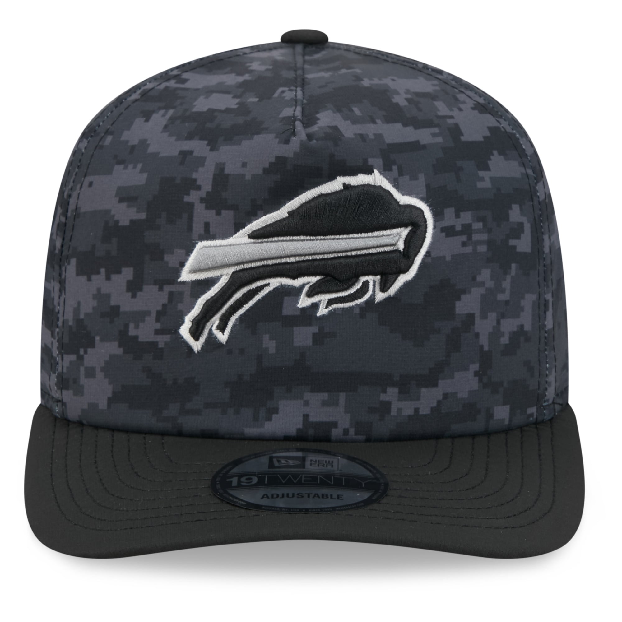 Casquette ajustable New Era Buffalo Bills 2026 Salute To Service 19TWENTY noire pour homme