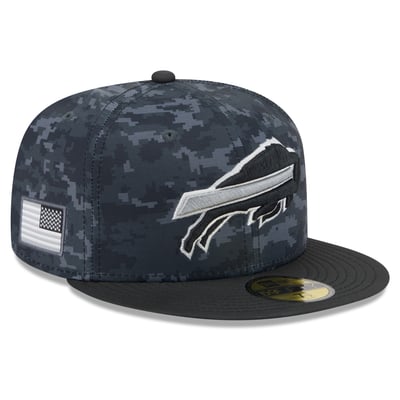 Buffalo Bills New Era 2026 Salute To Service 59FIFTY Fitted Hat - Black