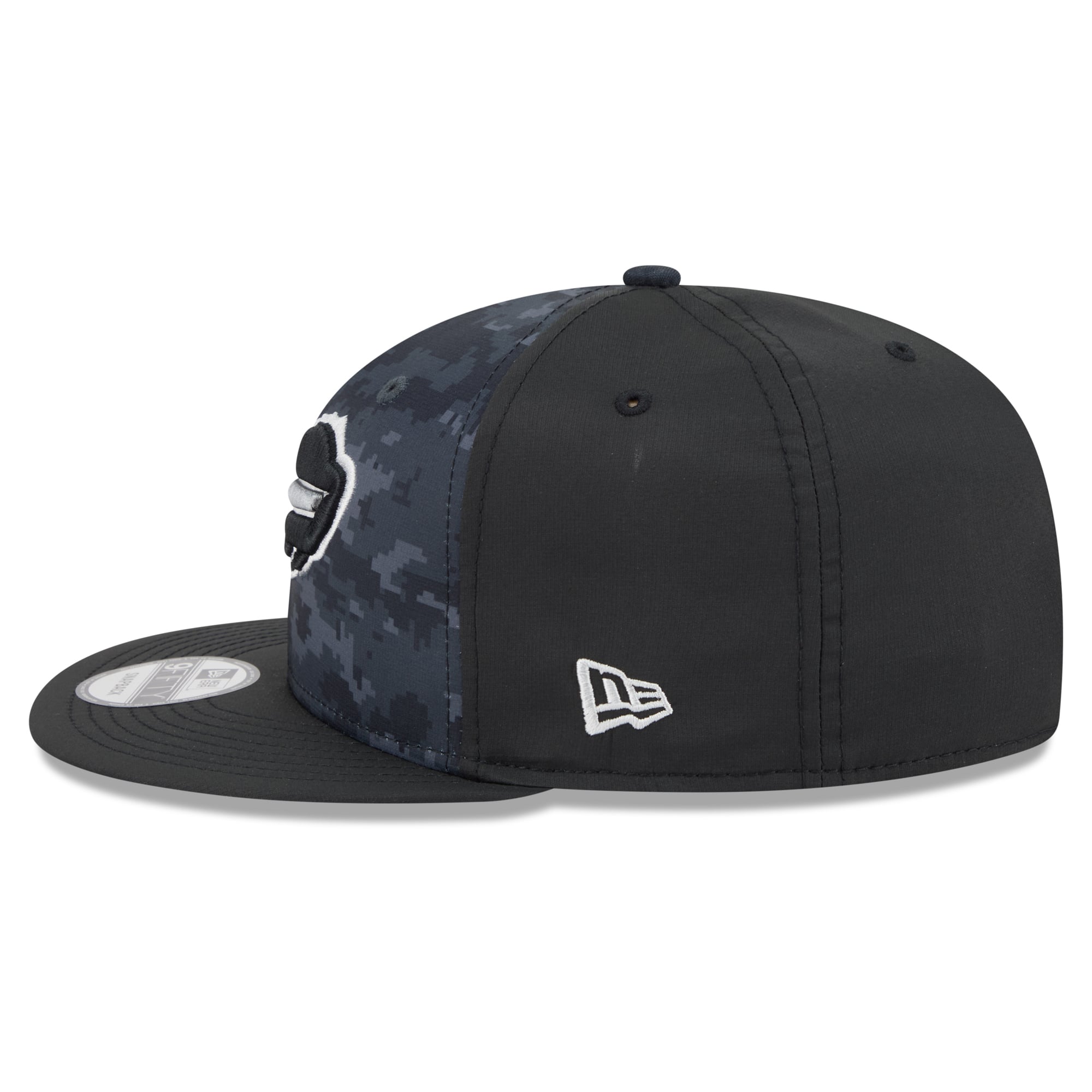 Casquette snapback New Era Buffalo Bills 2026 Salute To Service 9FIFTY noire pour homme