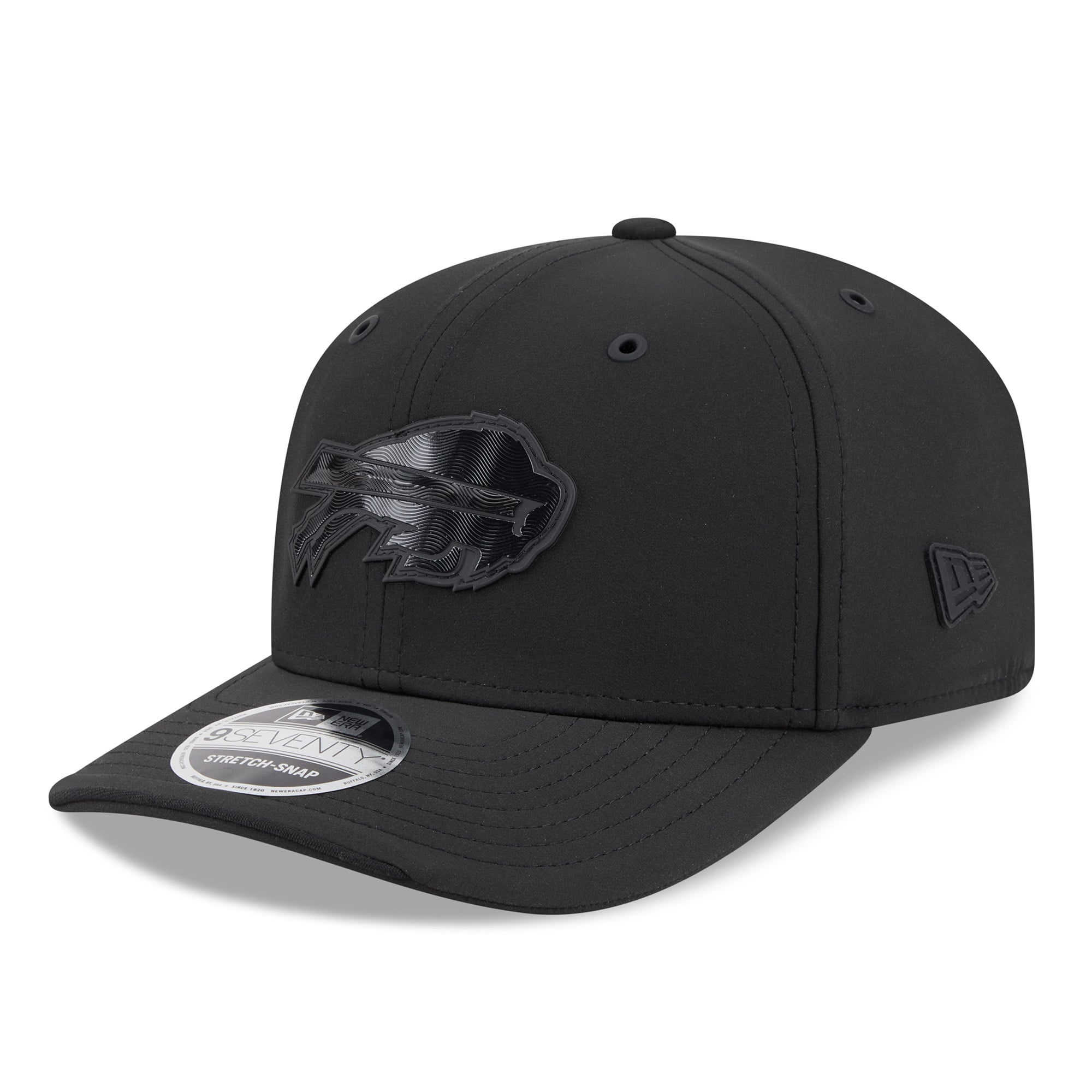 Men's New Era Black Buffalo Bills 2026 Sideline 9SEVENTY Adjustable Hat