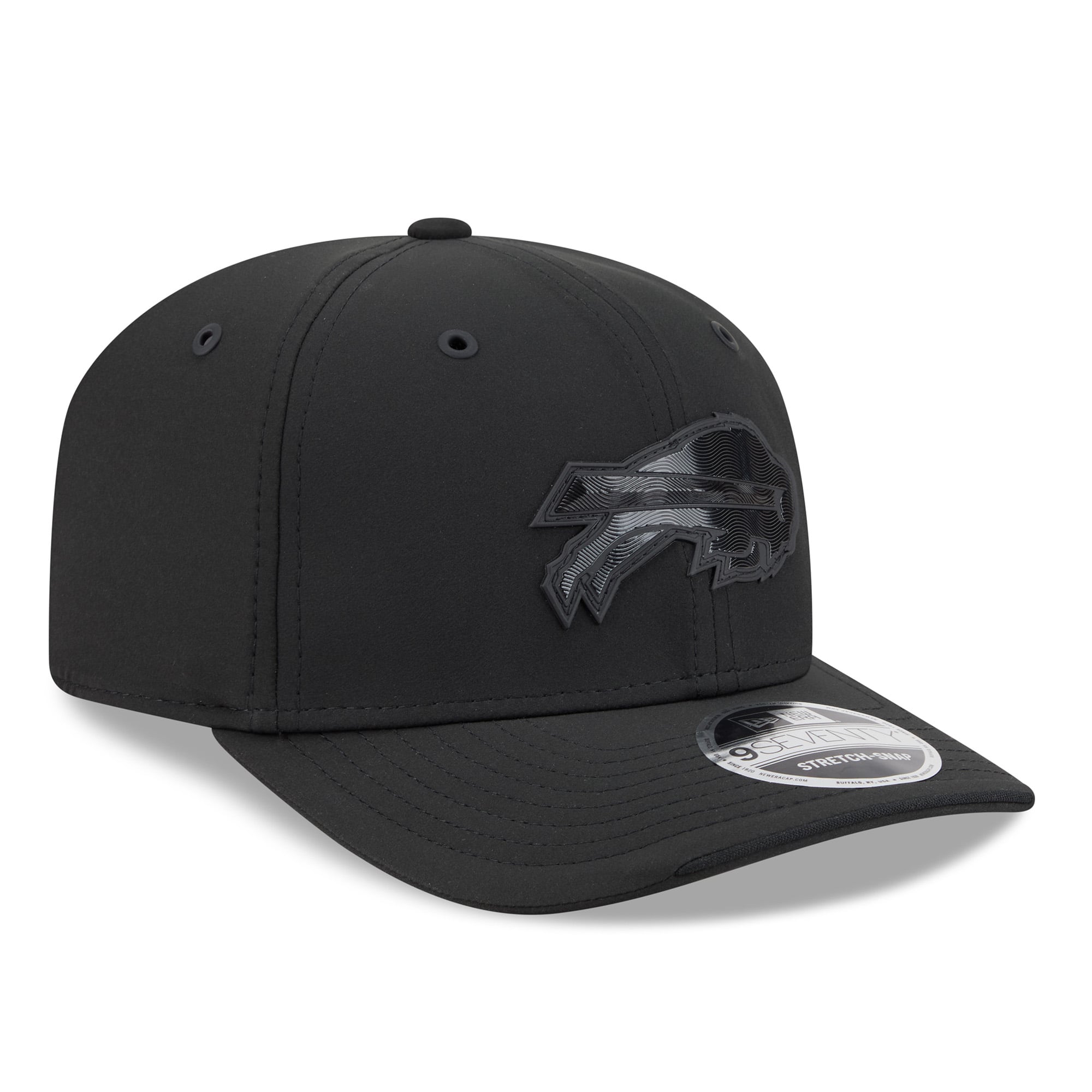 Men's New Era Black Buffalo Bills 2026 Sideline 9SEVENTY Adjustable Hat