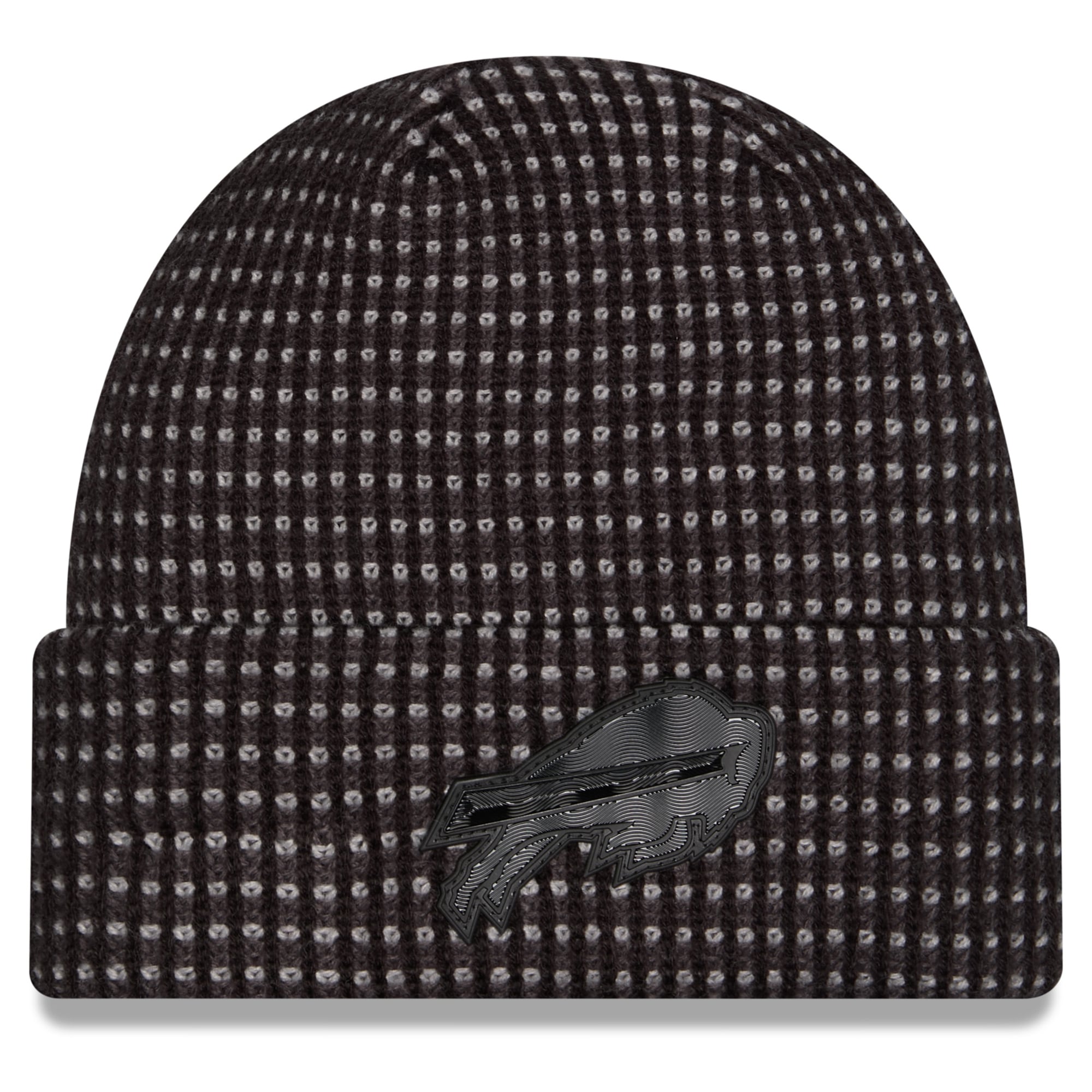 Bonnet à revers New Era noir Buffalo Bills 2026 pour homme