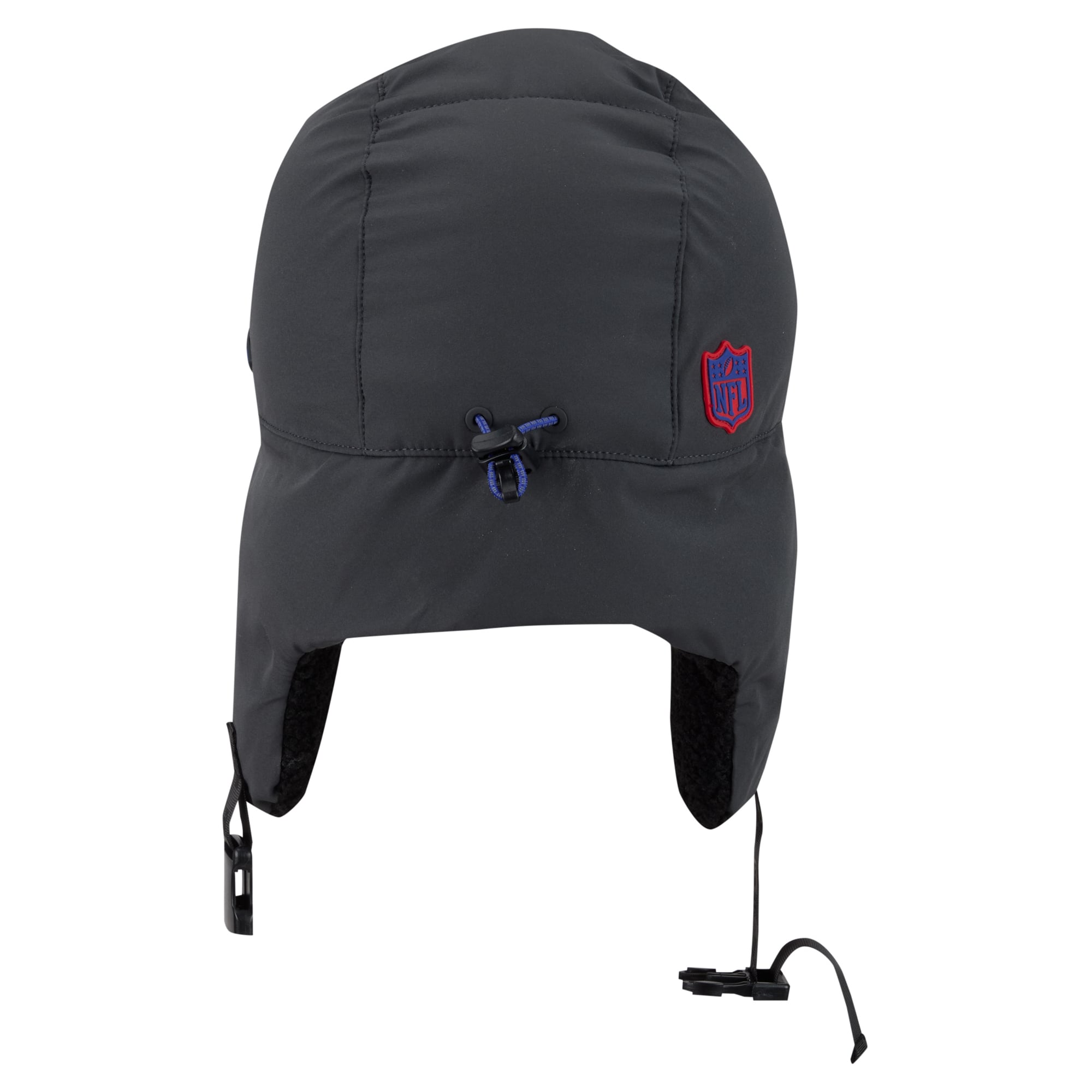 Casquette trappeur New Era noire Buffalo Bills 2026 pour homme, modèle Sideline, idéale les temps froids.